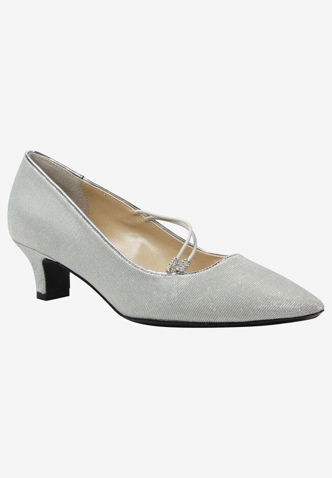 Idenah Pump, SILVER GLITTER, hi-res image number 0