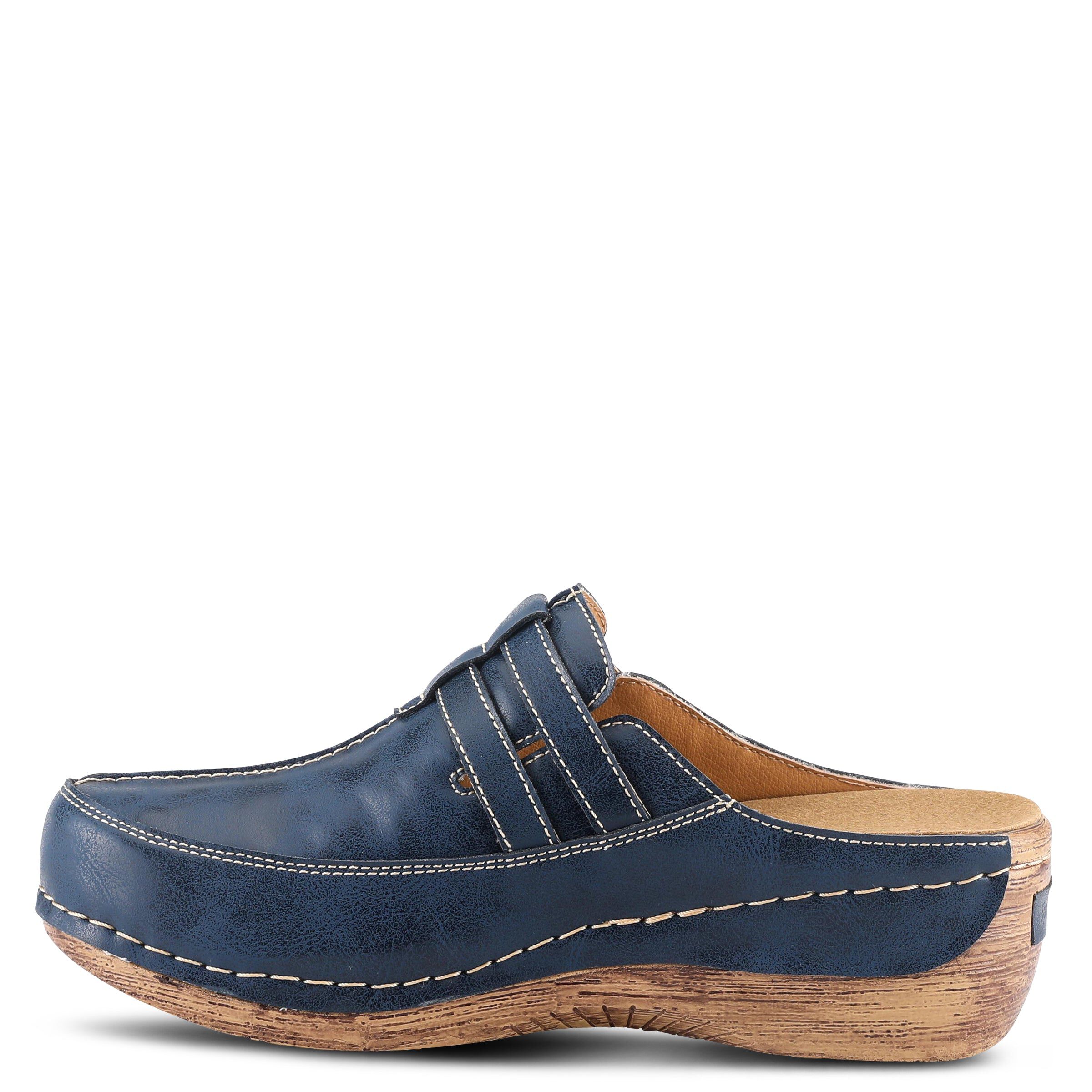 Happy Wedges, NAVY, alternate image number 2