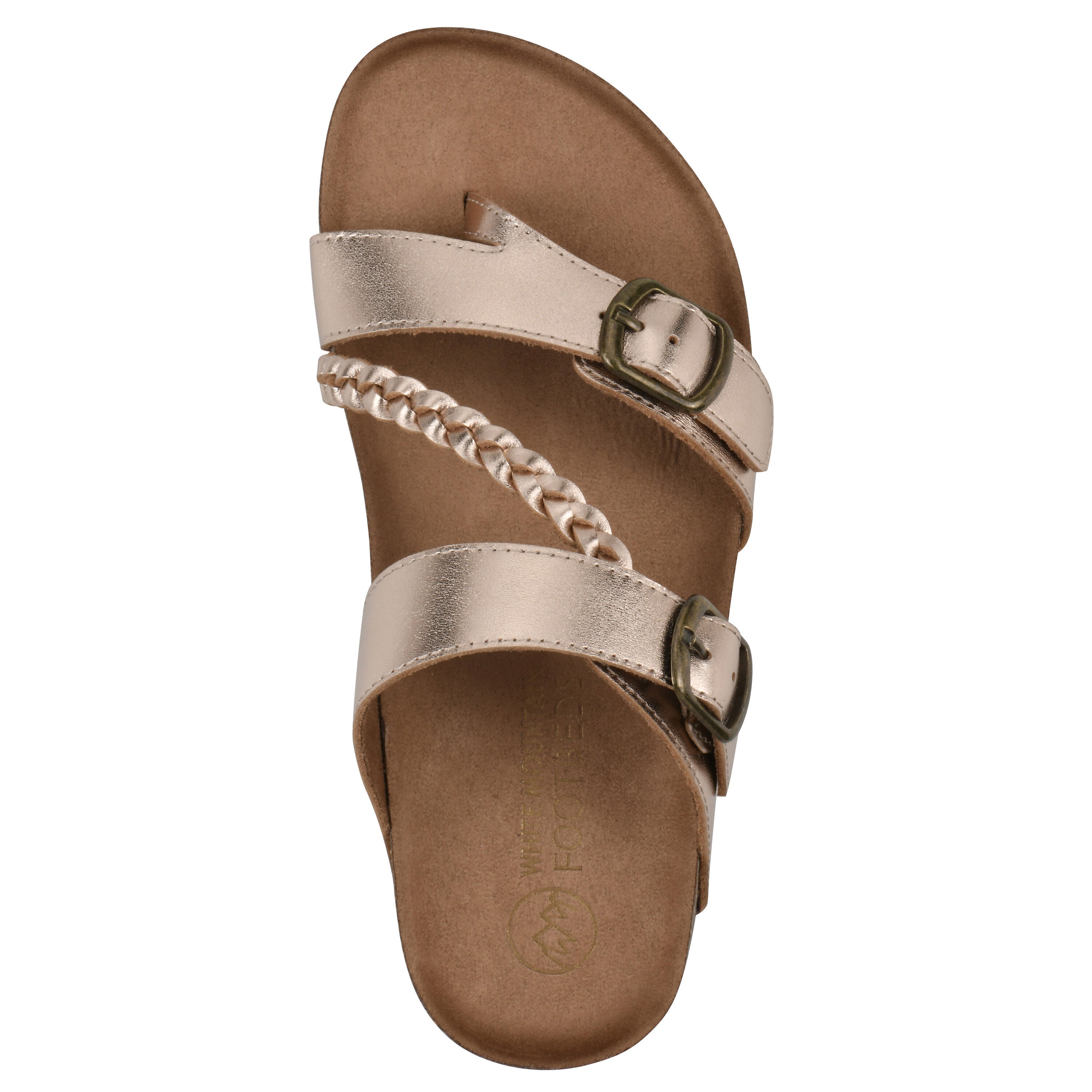 Hammy Footbeds Sandal, ROSEGOLD LEATHER, alternate image number 4