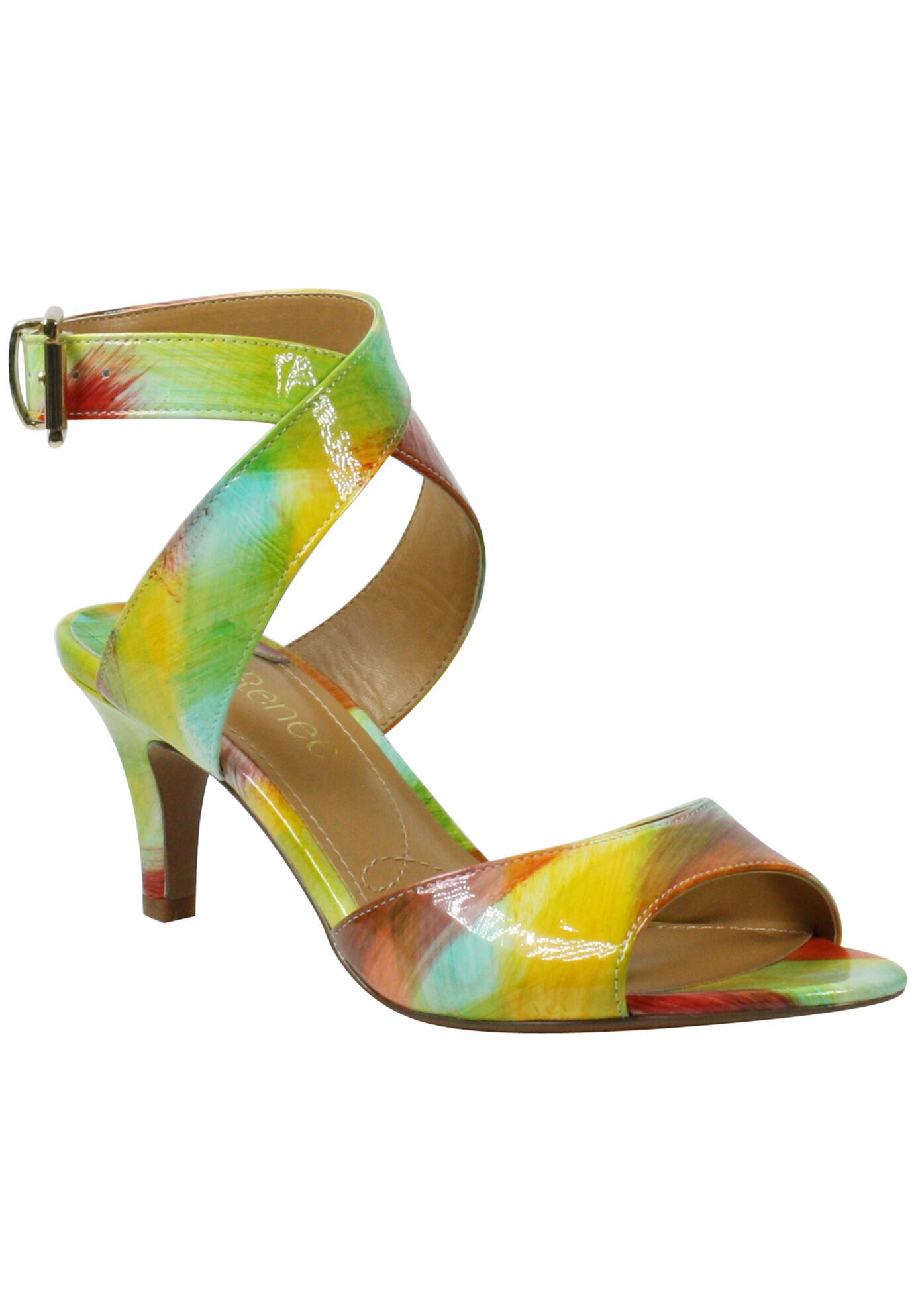 Soncino Sandals by J. Renee®, BRIGHT MULTI PAINT, hi-res image number 0