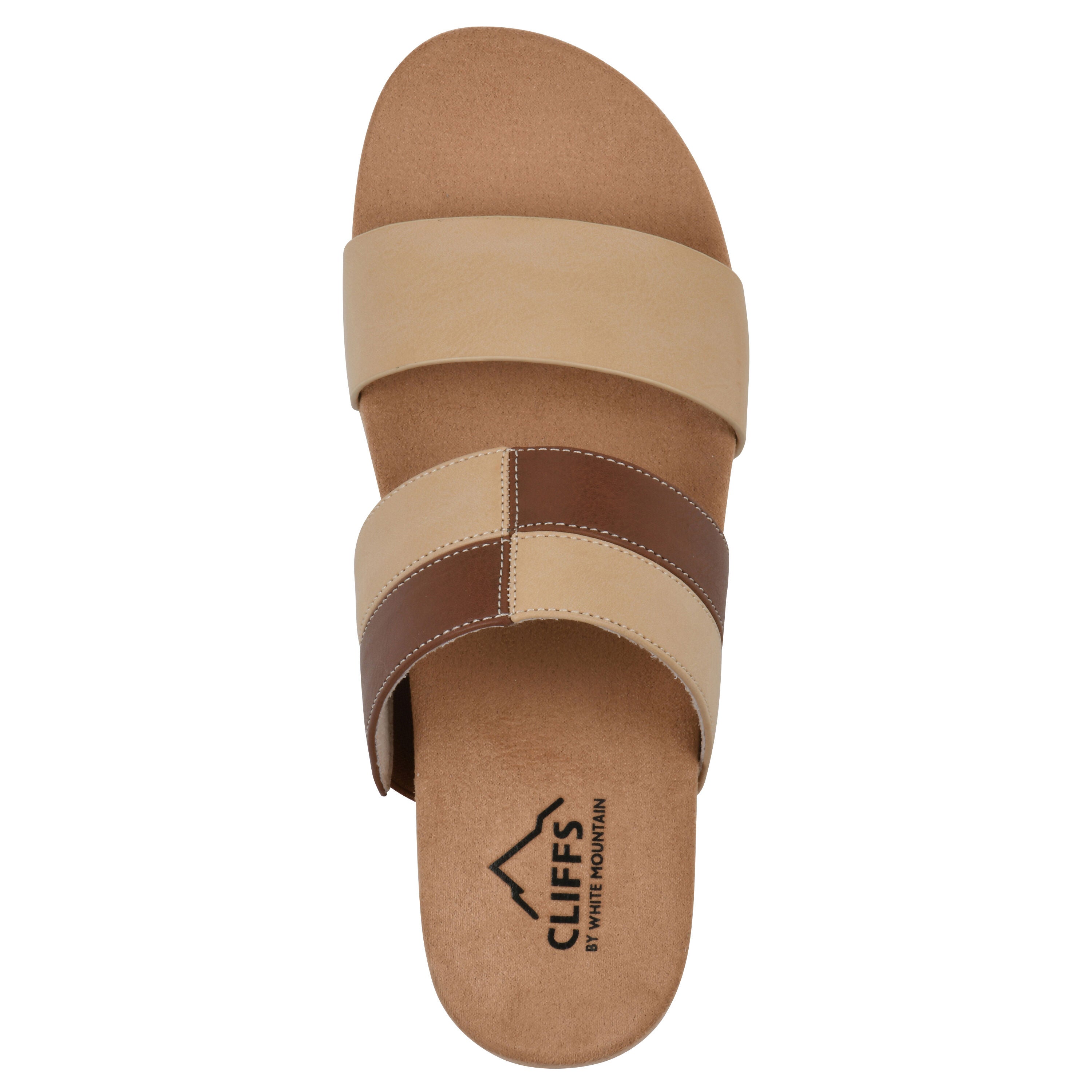 Tammy Slide Sandal, NATURAL SMOOTH, alternate image number 4