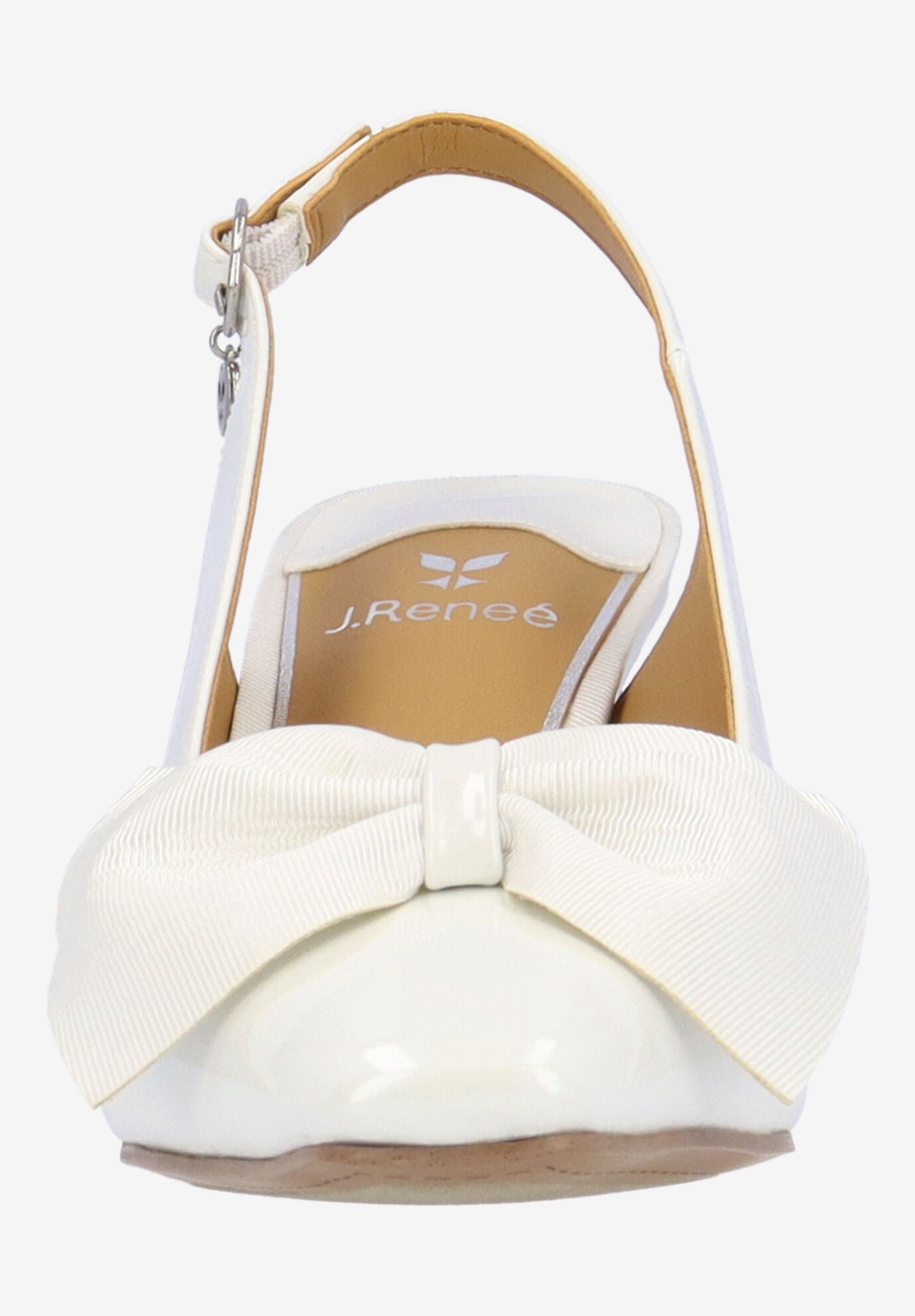Harlan Slingback Pump, WHITE, alternate image number 2