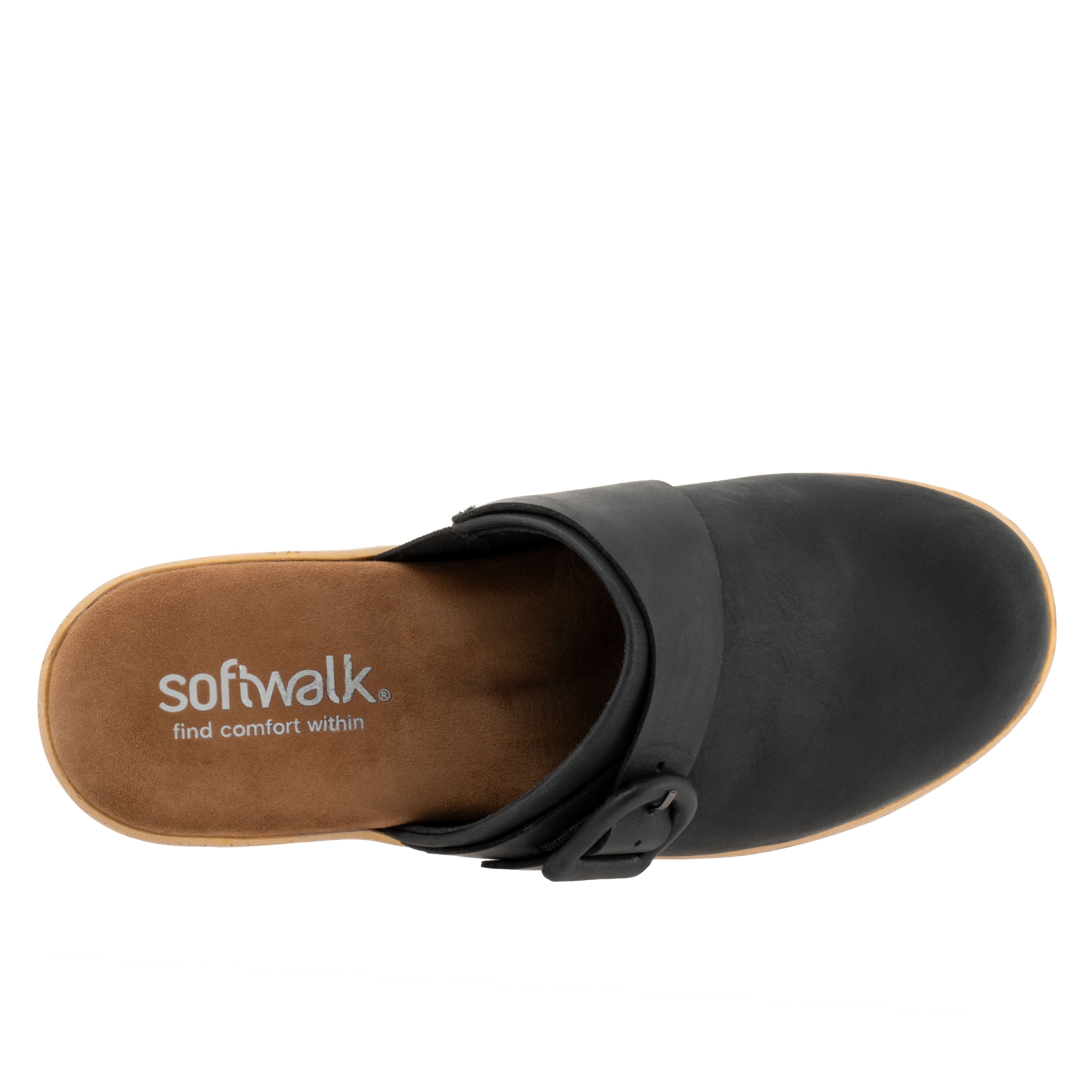 Ferrara Clog, DARK BLACK OILY, alternate image number 3