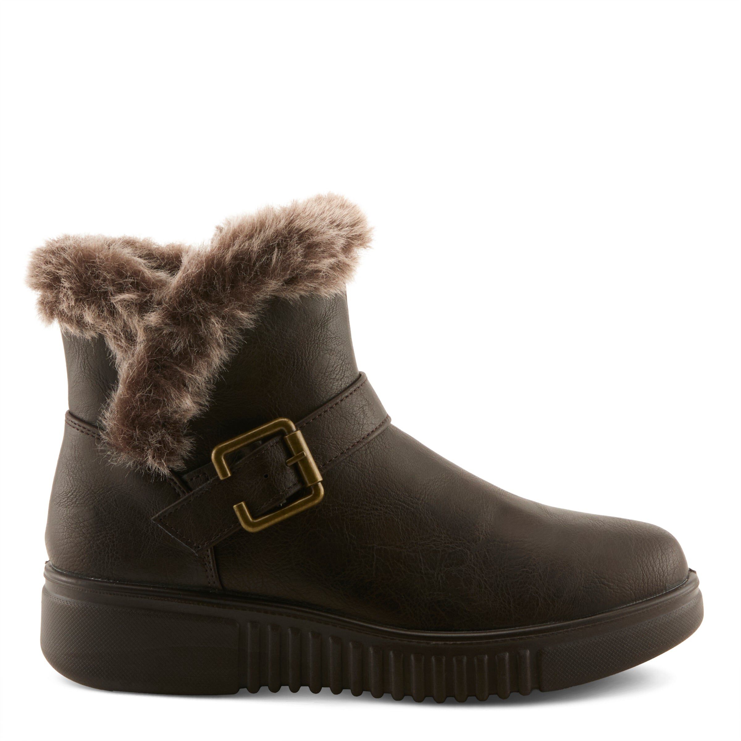 Camdria Booties, DARK BROWN, alternate image number 4