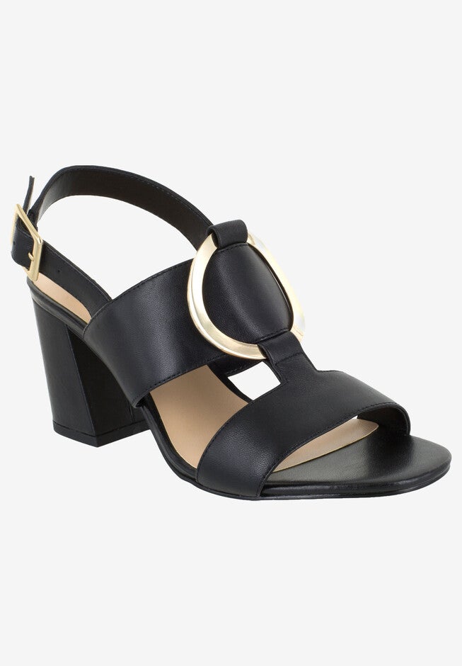 Tanya Sandal, BLACK LEATHER, hi-res image number 0
