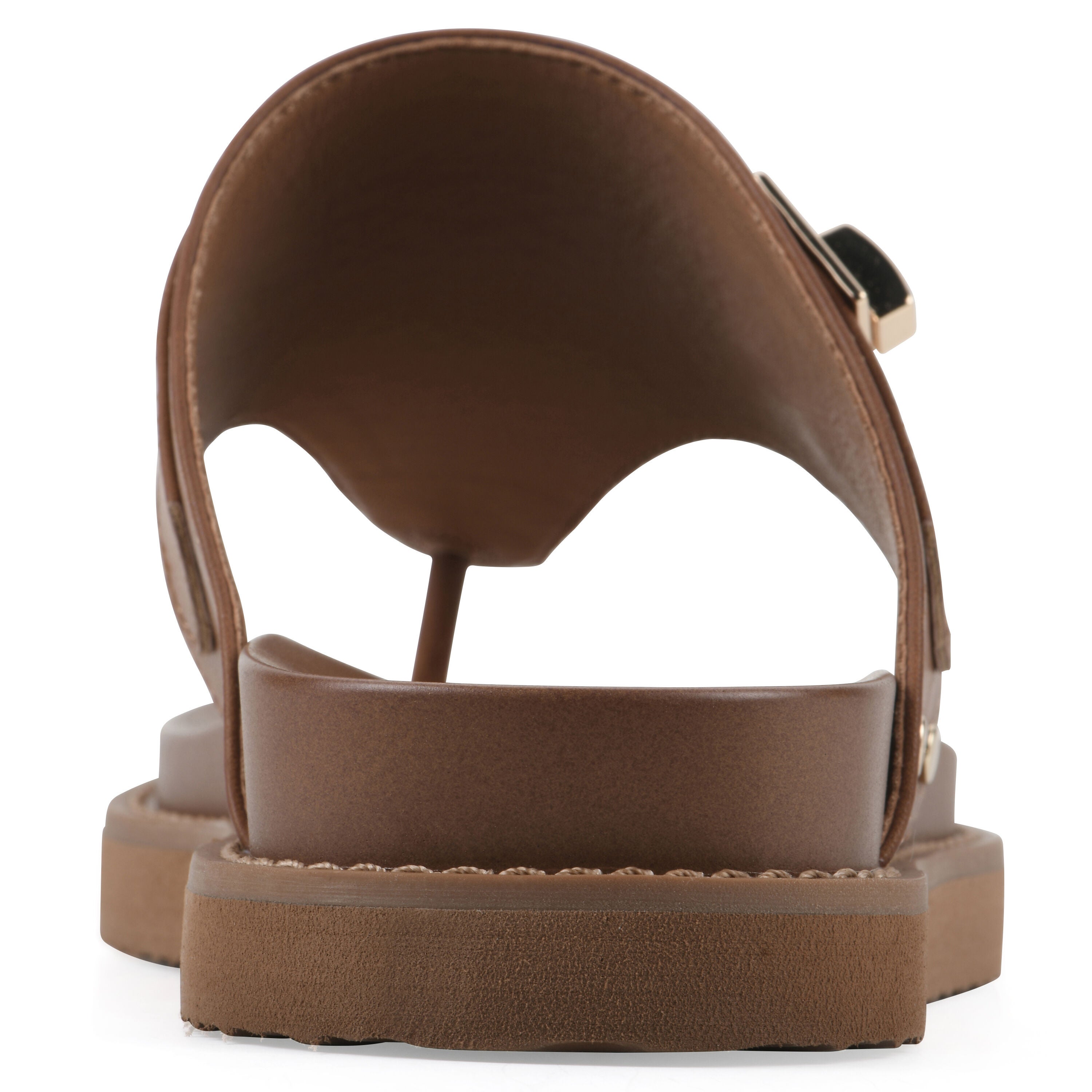Malabar Thong Sandal, DARK TAN SMOOTH, on-hover image number 1