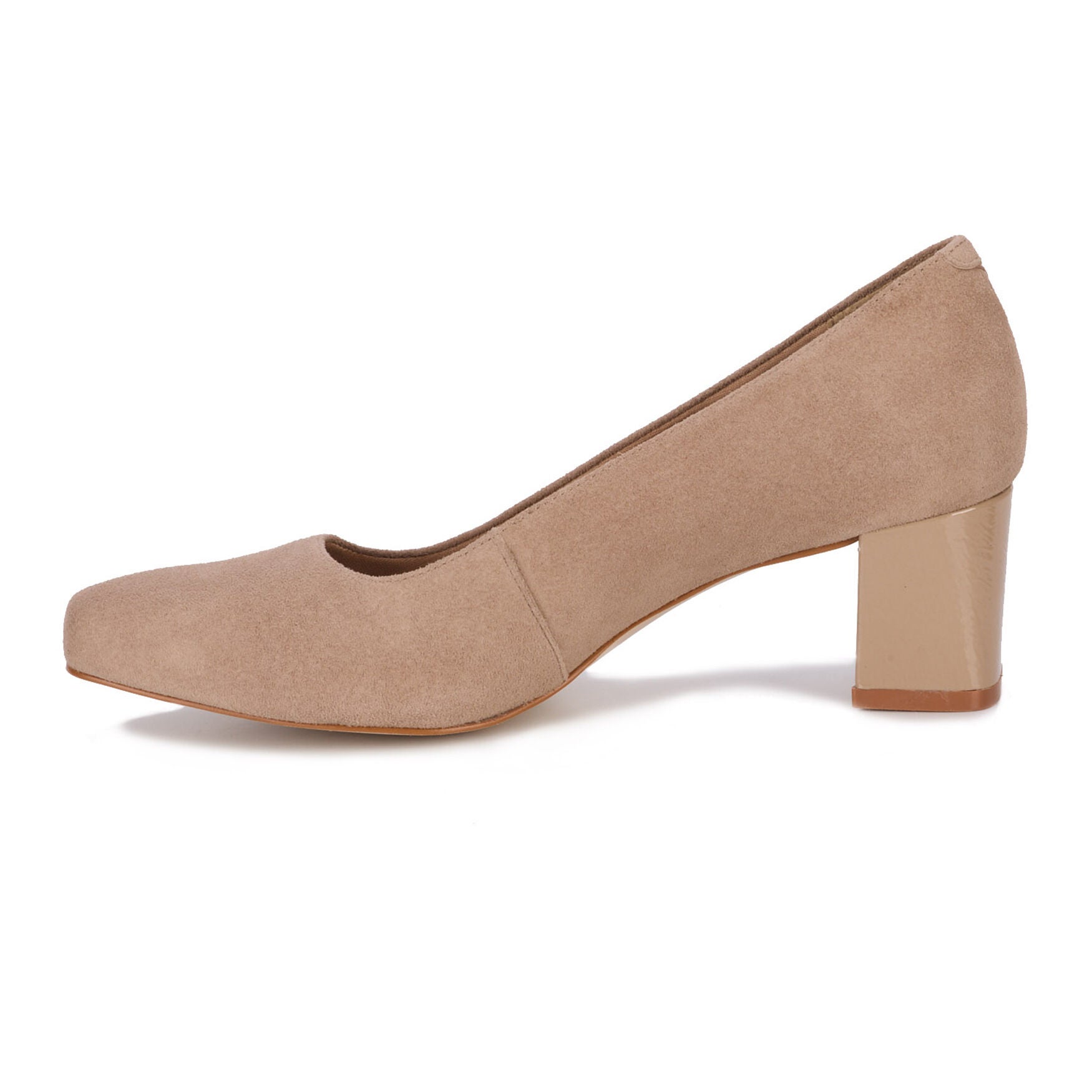 Meredith Pump, TAUPE KID SUEDE, alternate image number 3