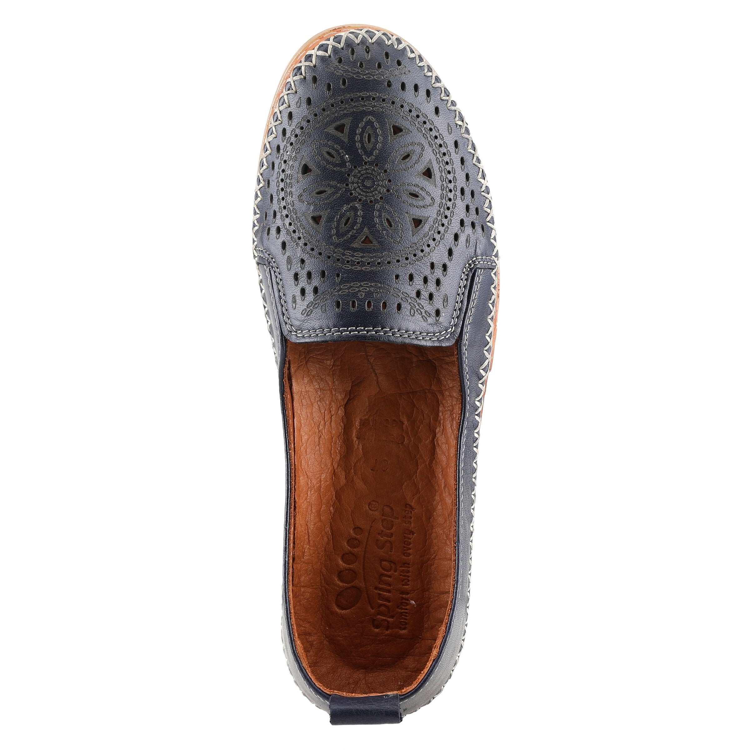 Ingrid Slip-On, NAVY, alternate image number 3