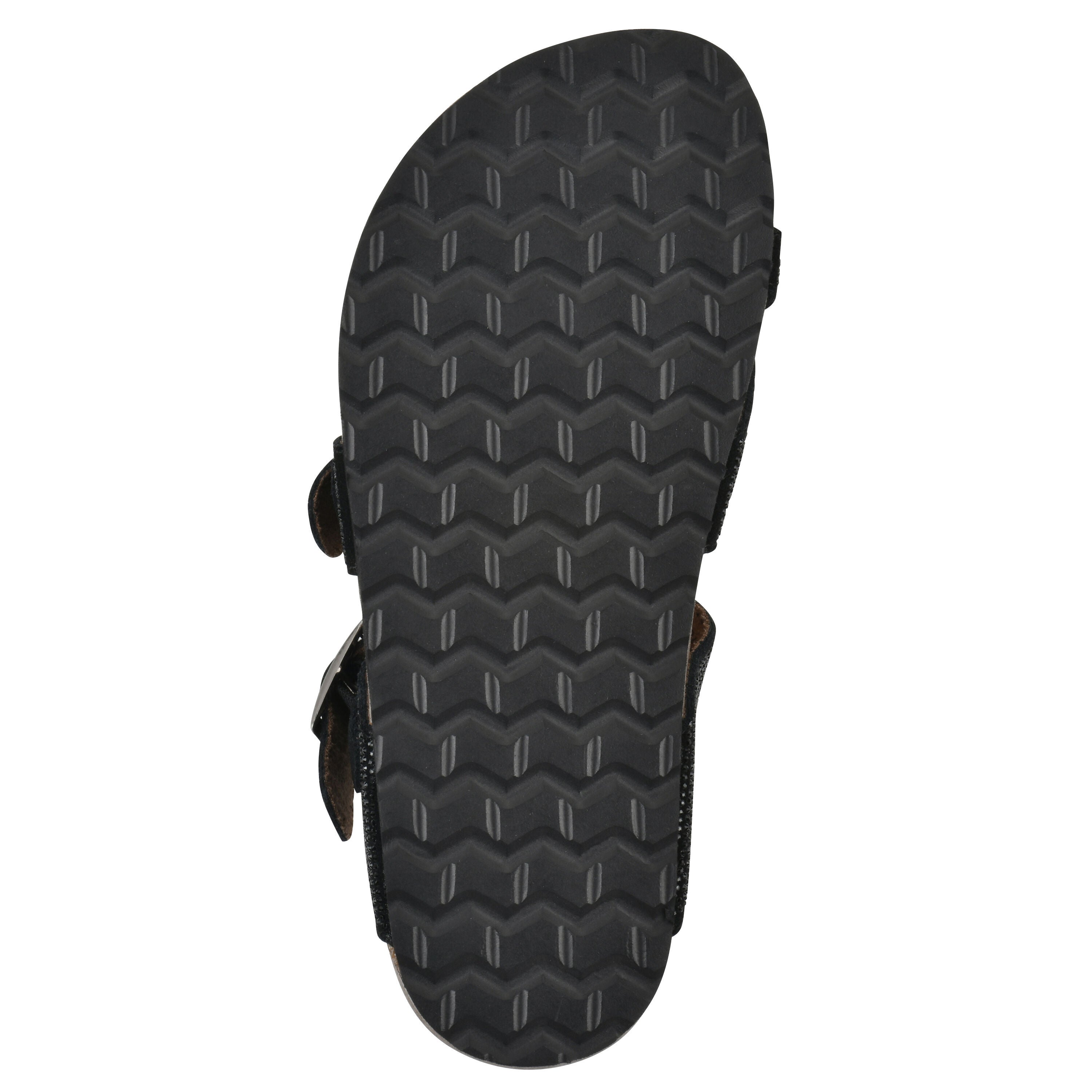 Grays Footbeds Sandal, BLACK SUEDE, alternate image number 5