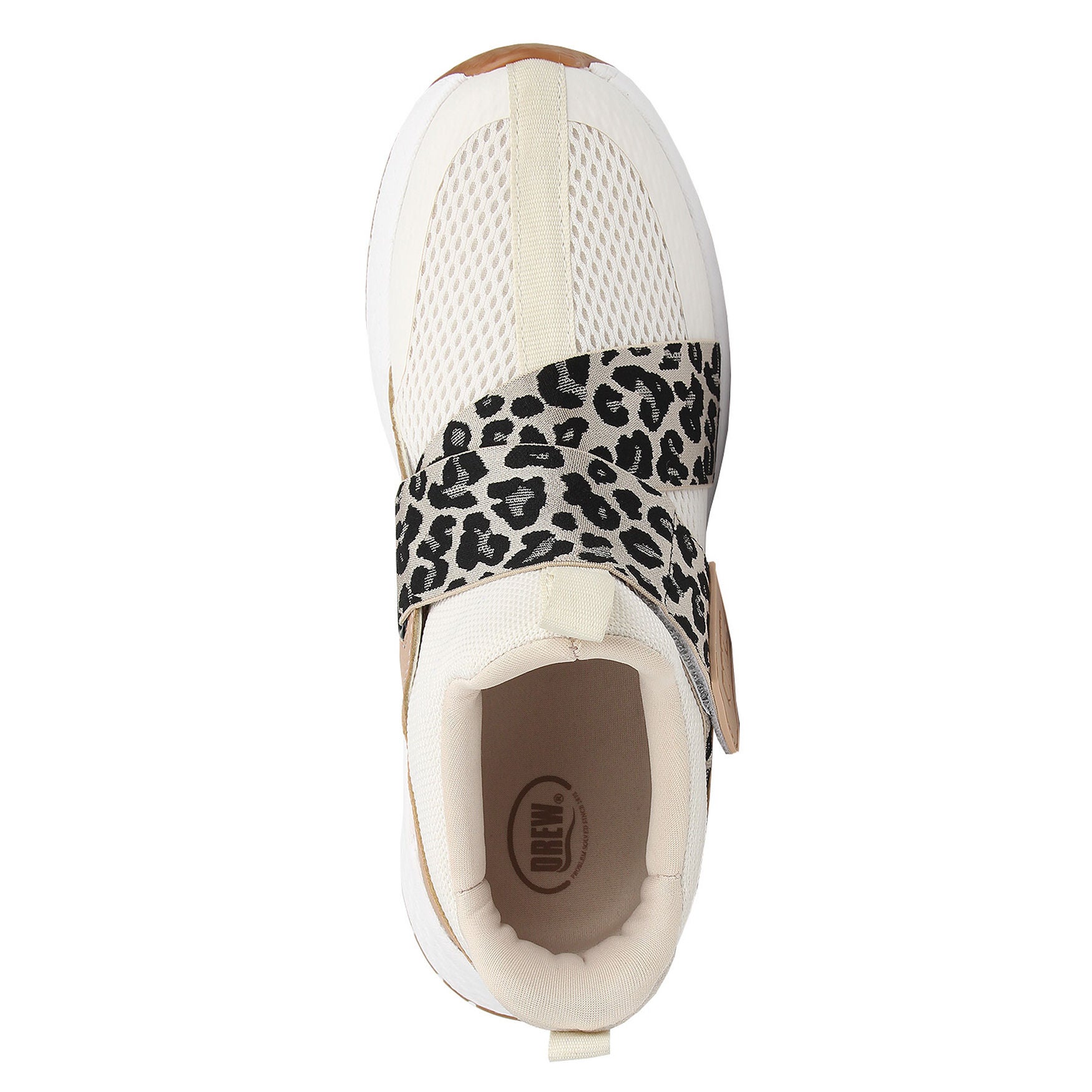 Bitsy Cross Strap Sneaker, CREAM BLACK TAN, alternate image number 5