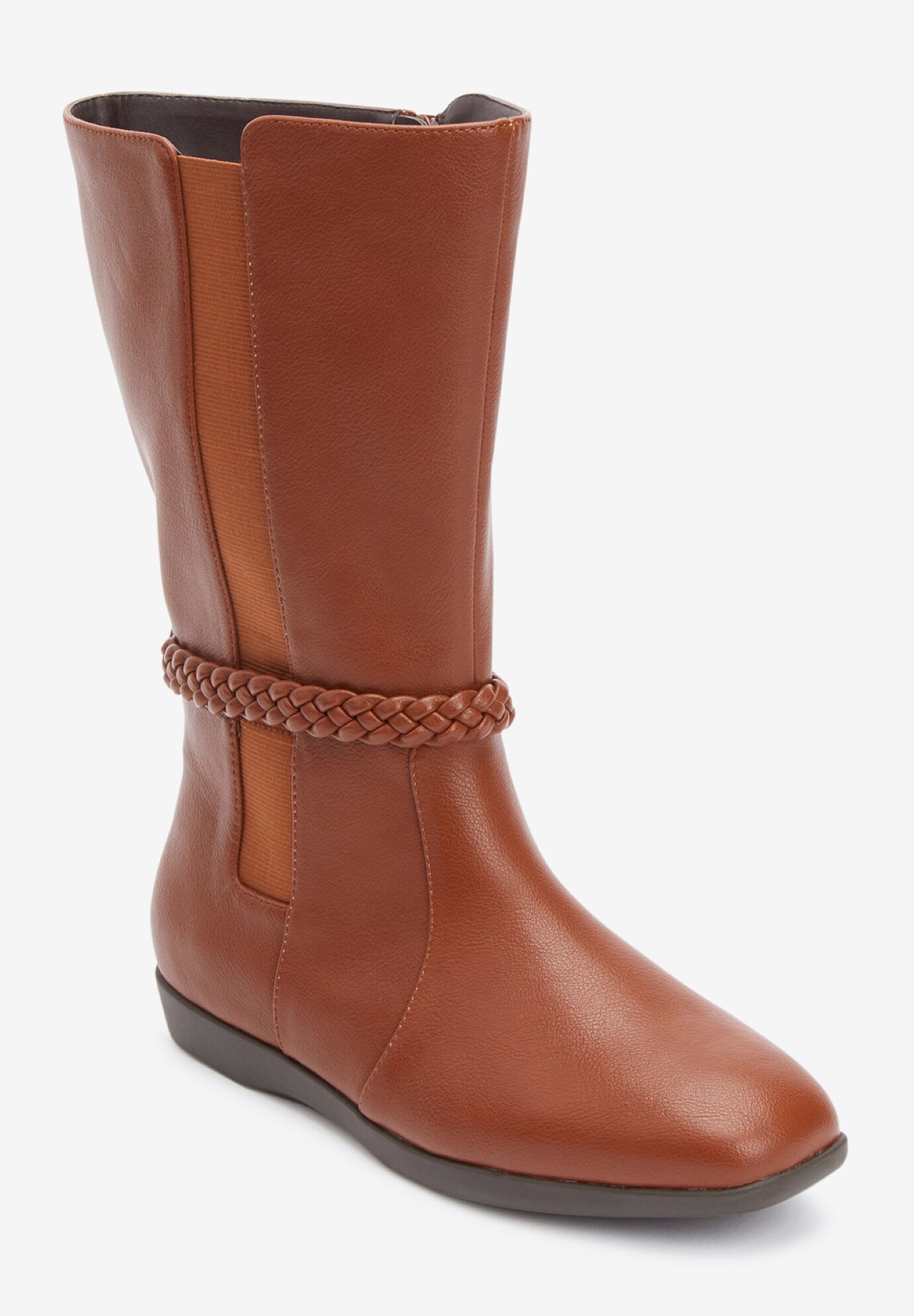 woman within wide calf boots