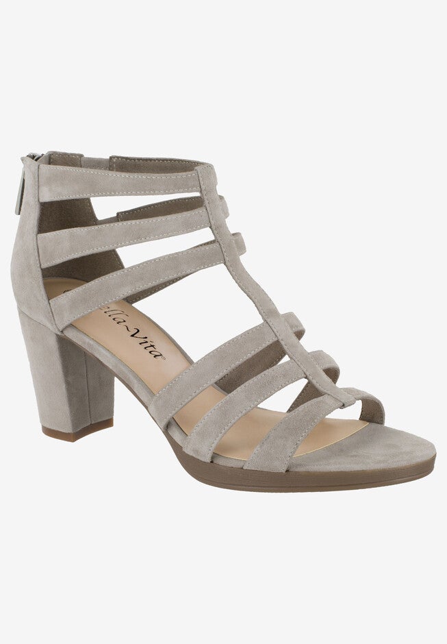 Leah Sandal   , STONE KID SUEDE, hi-res image number 0