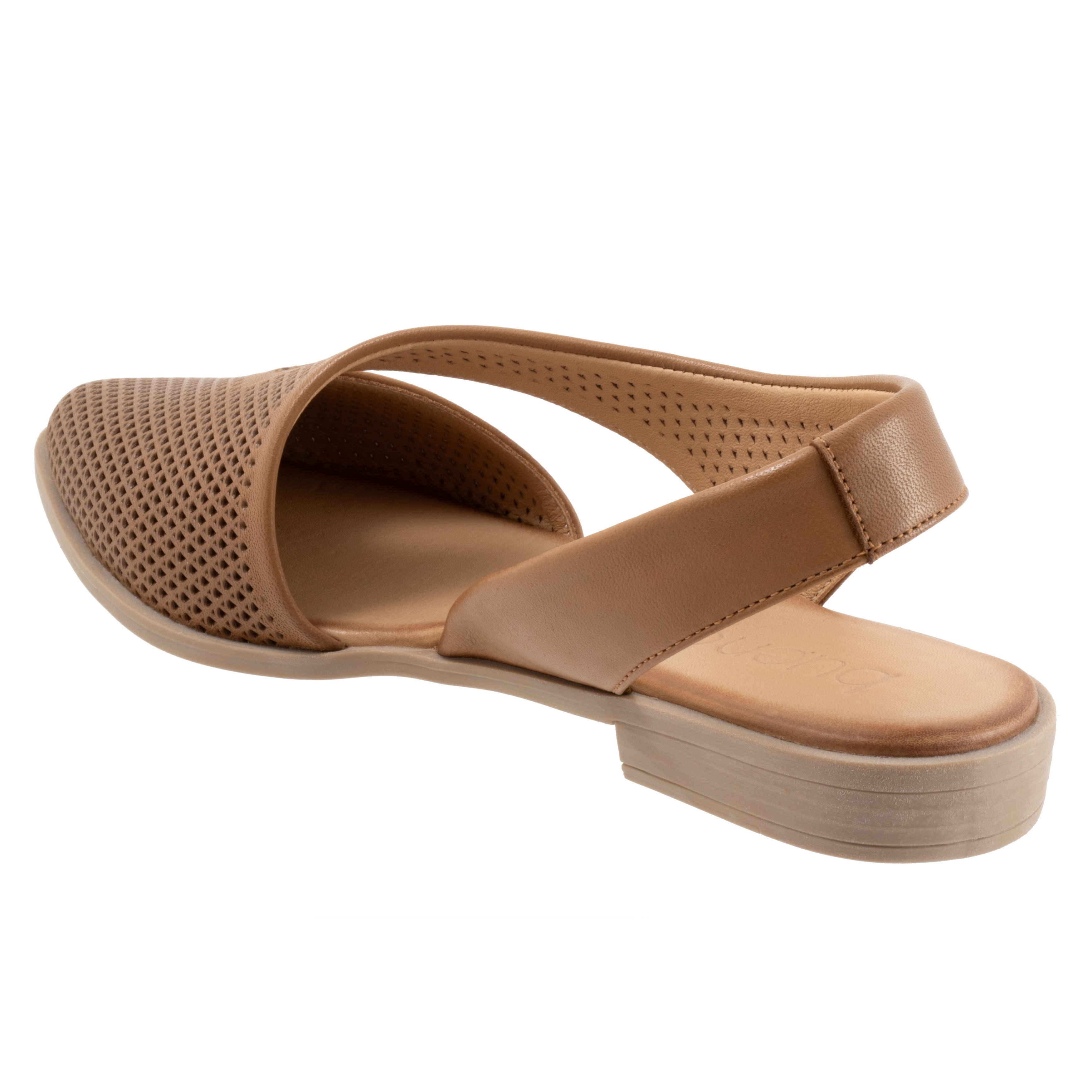 Bianca Perf Sandal, WALNUT, on-hover image number 1