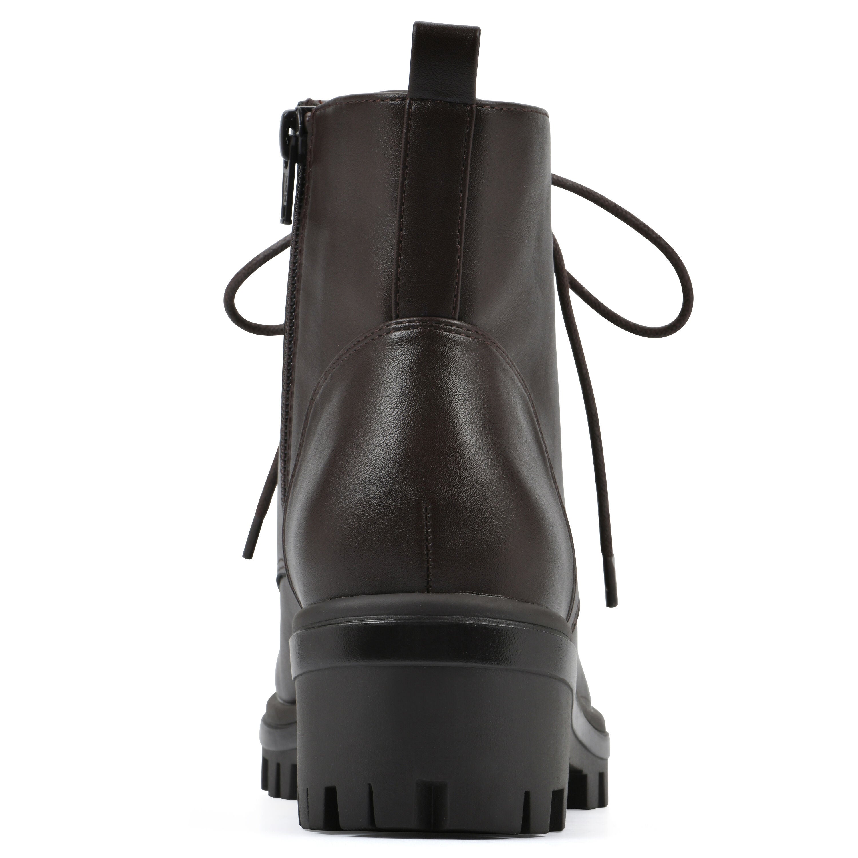 Tappy Lug Sole Combat Boot, BROWN SMOOTH, on-hover image number 1