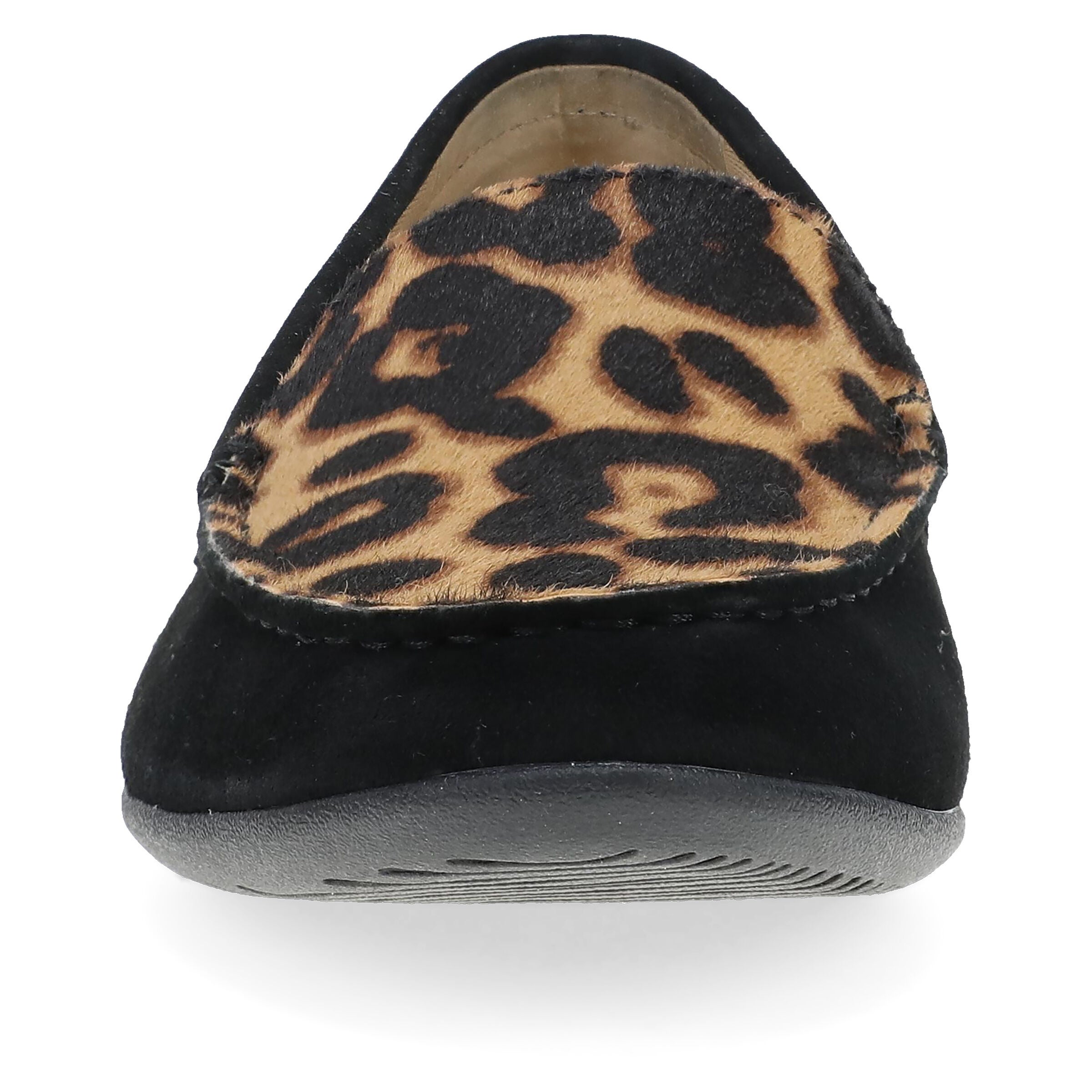 Lorri Slip On Flat, BLACK LEOPARD, alternate image number 2