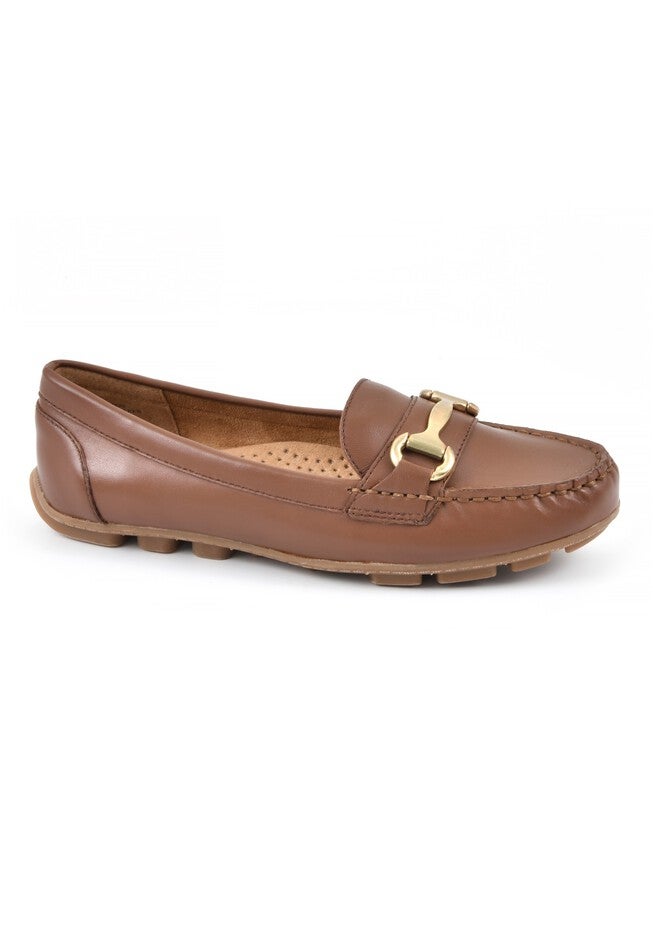 Seeker Leather Moccasin , LIGHT BROWN, hi-res image number 0