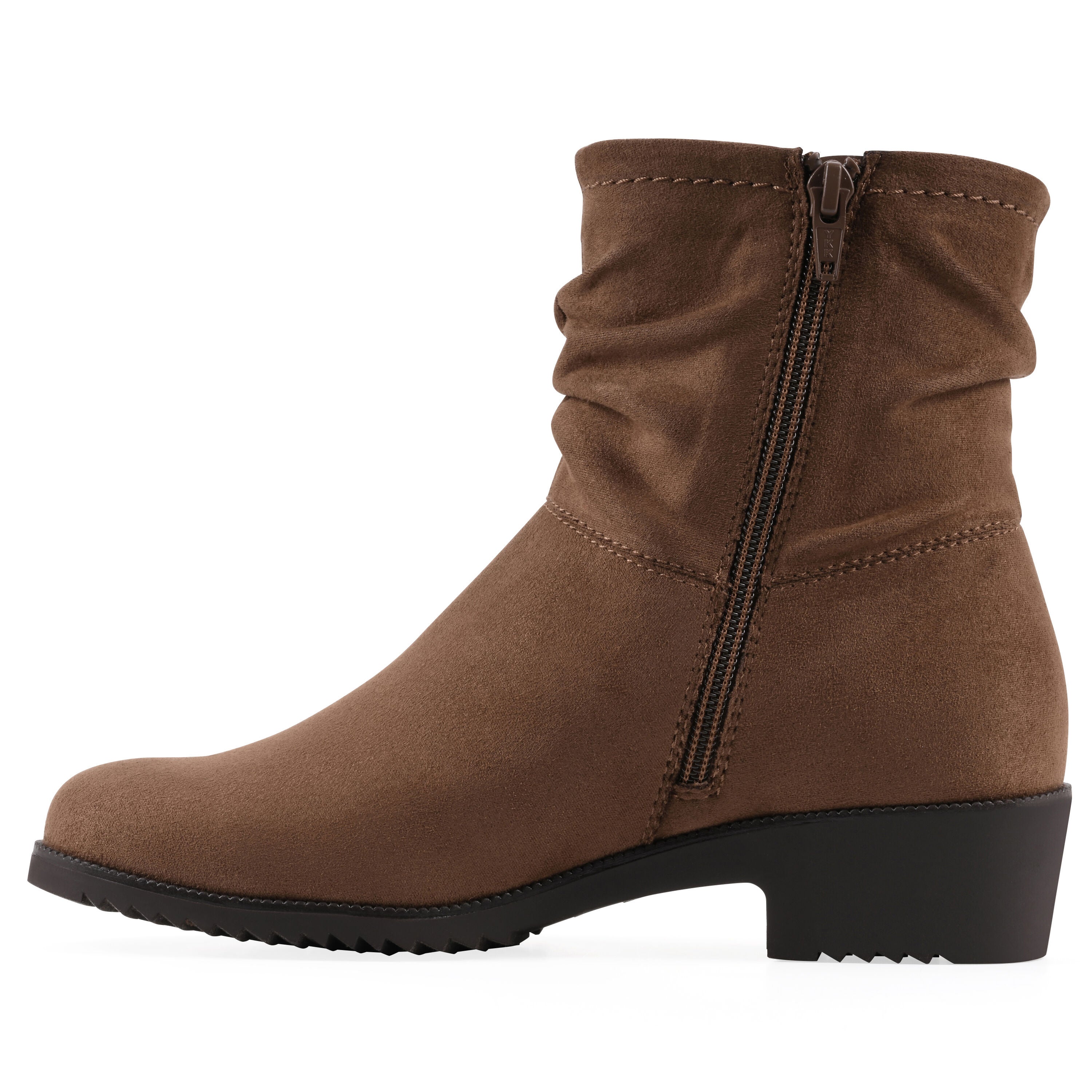 Dunia Bootie, CHESTNUT FABRIC, alternate image number 3