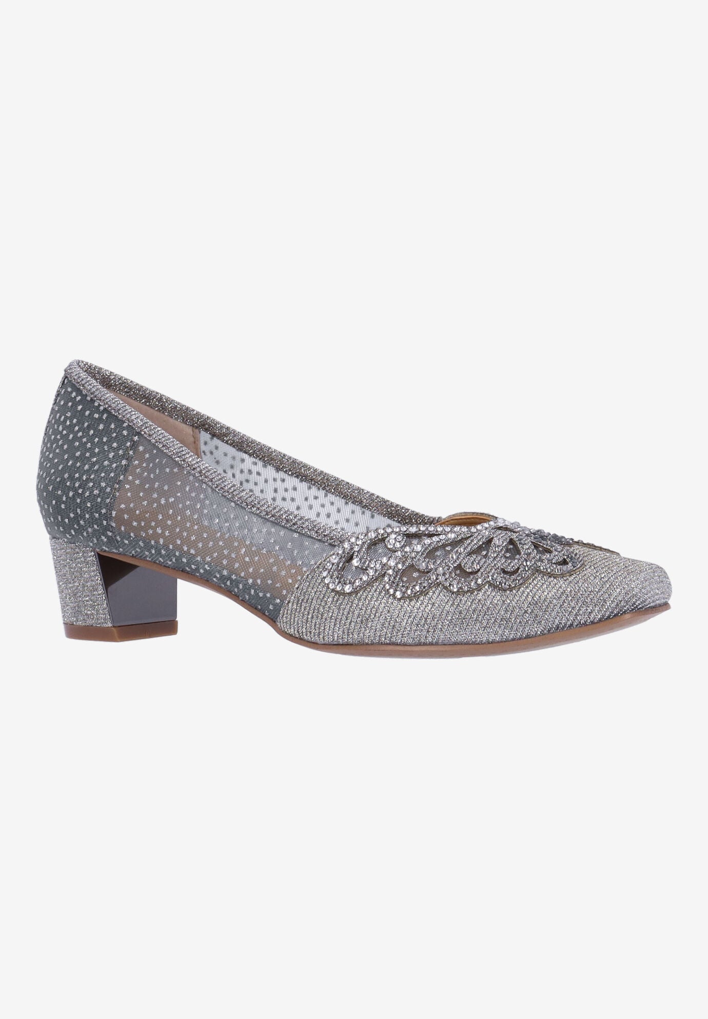 Zofia Square Toe Pump, PEWTER, hi-res image number 0