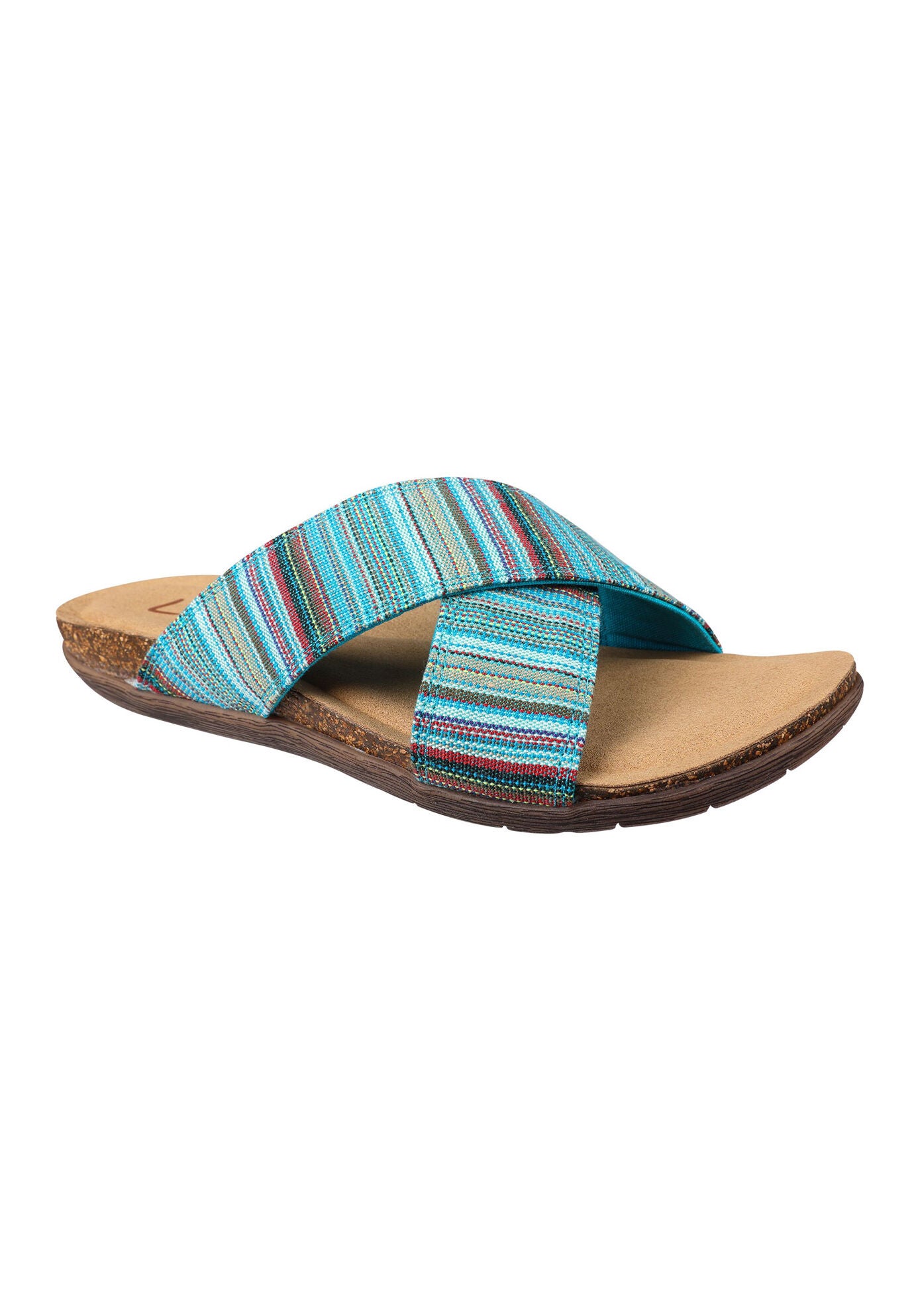 Leyla Slip On Sandal, TURQUOISE, hi-res image number 0