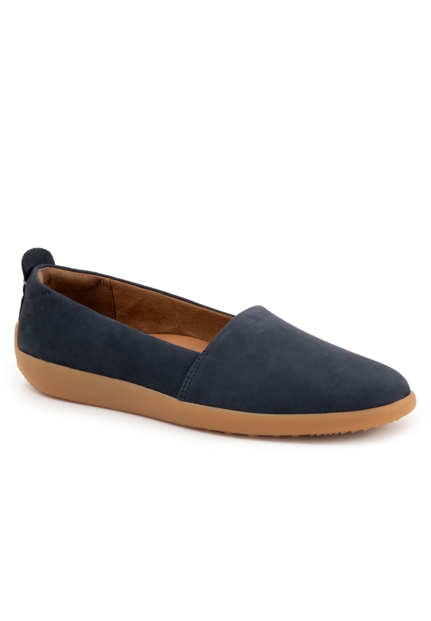 Deva Flat, NAVY NUBUCK, hi-res image number 0