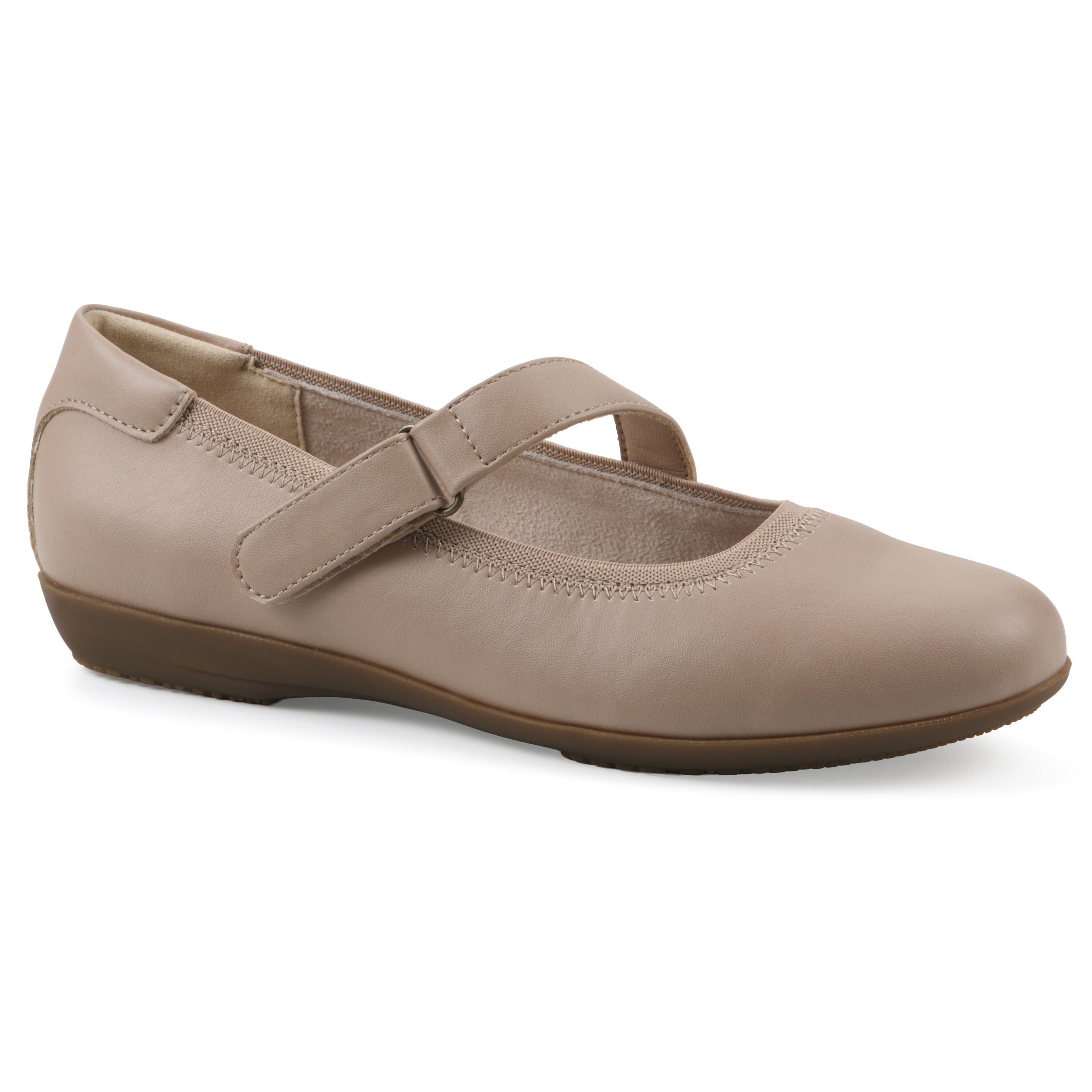 Carwen Ballet Flat, NATURAL SMOOTH, hi-res image number 0