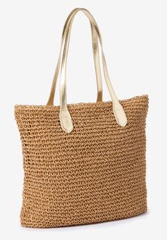 Straw Tote Bag
