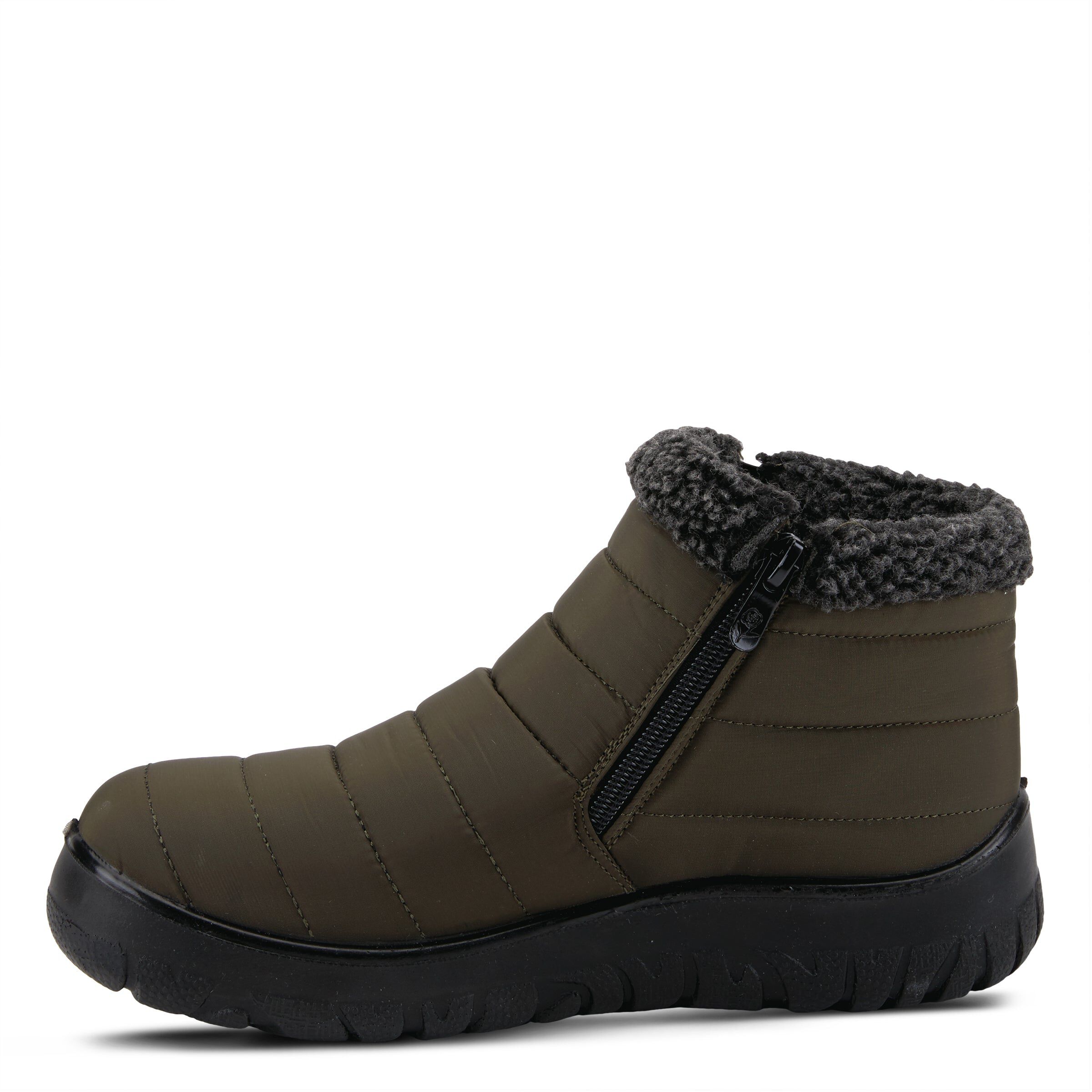 Melba Booties, OLIVE GREEN, alternate image number 2
