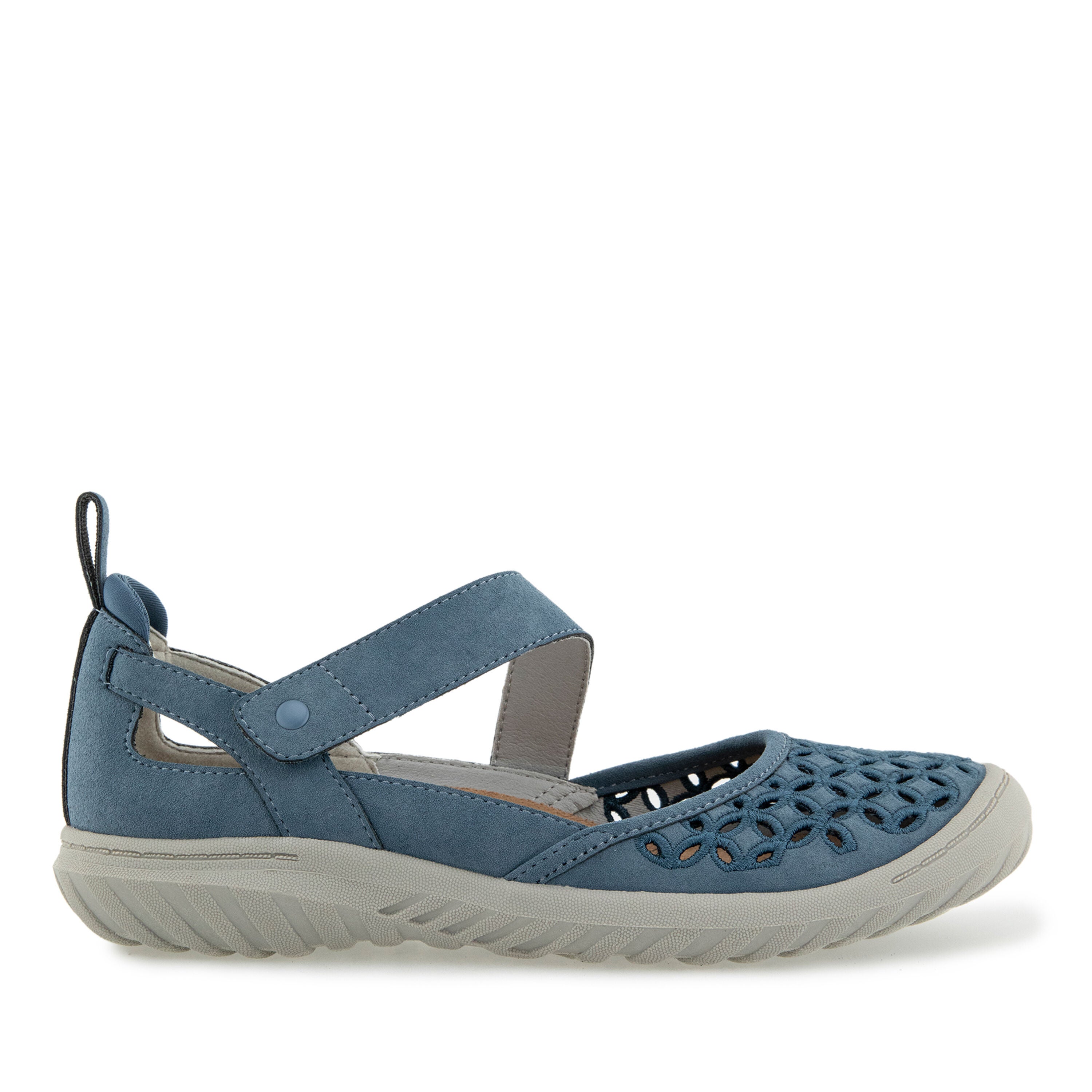 Bianca Hook and Loop Mary Jane, DENIM, alternate image number 2