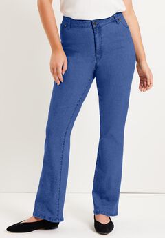 Plus Size Cut Jeans