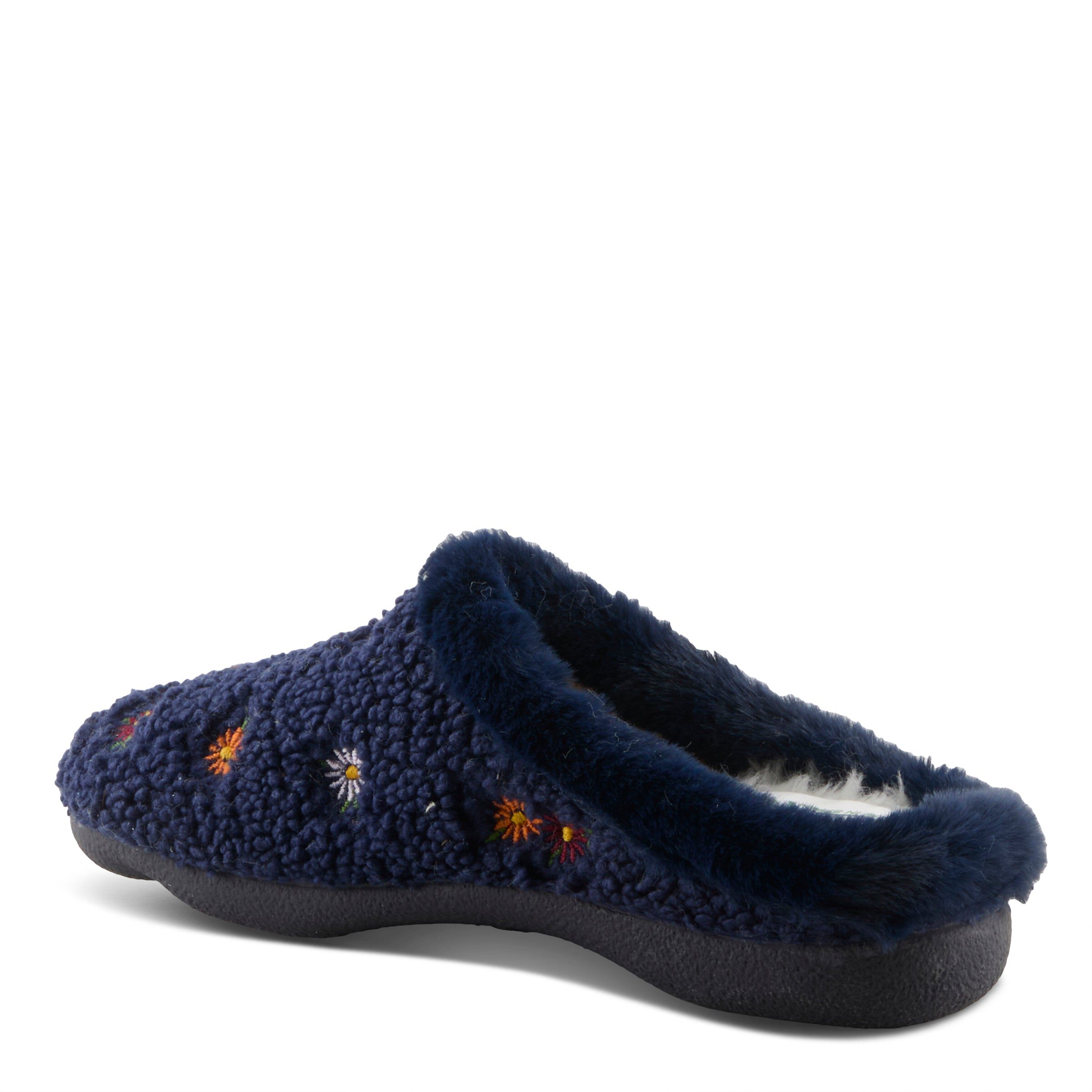 Abouquet Slippers, NAVY, alternate image number 6