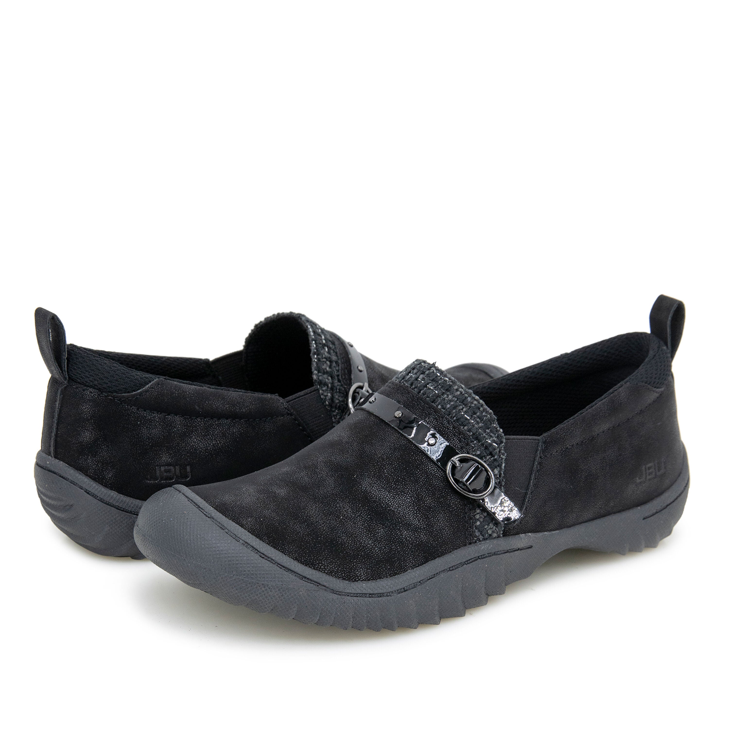 Mavis Slip-On Flat, BLACK, alternate image number 7