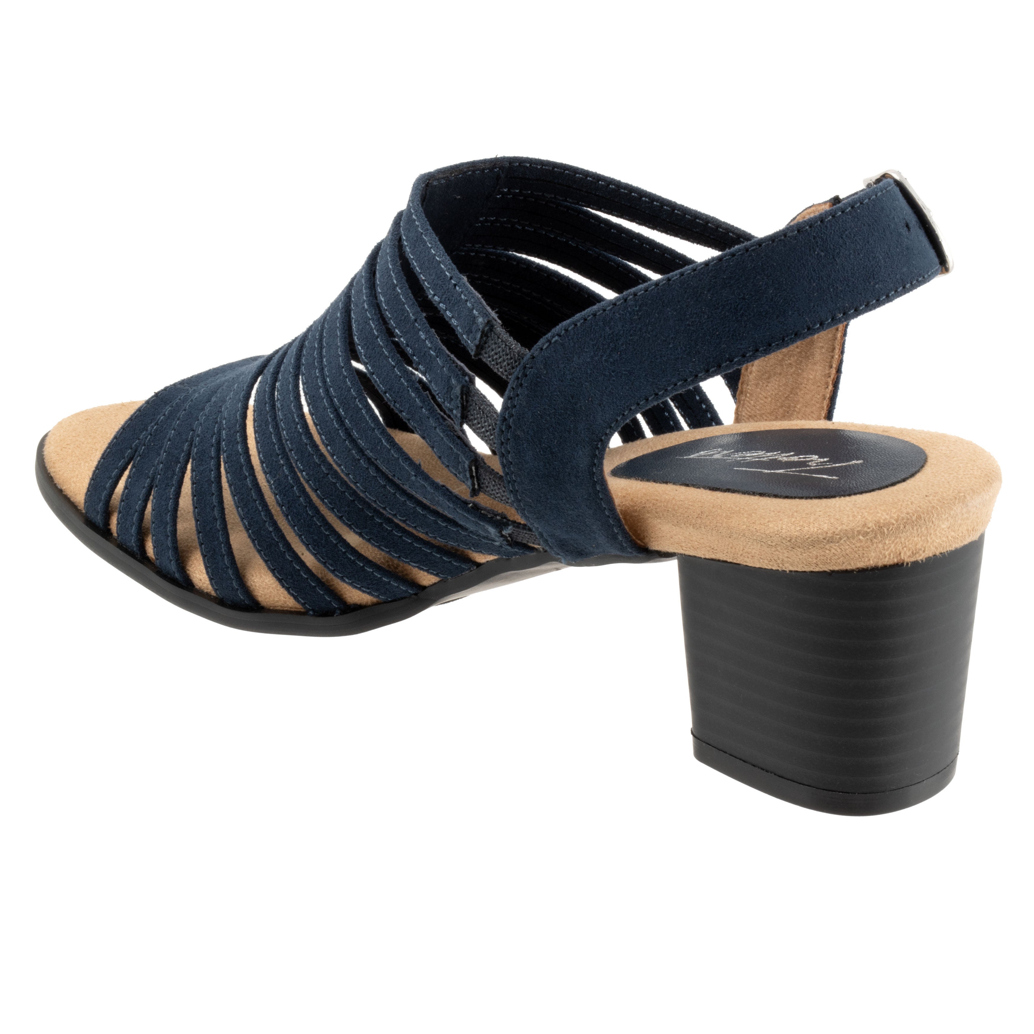 Midge Sandal, NAVY SUEDE, on-hover image number 1