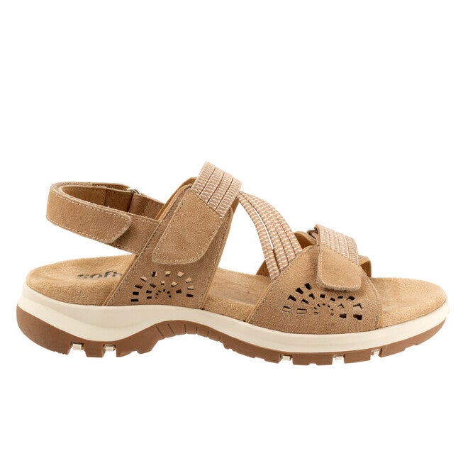 Oahu Sandal, BEIGE SUEDE, alternate image number 2