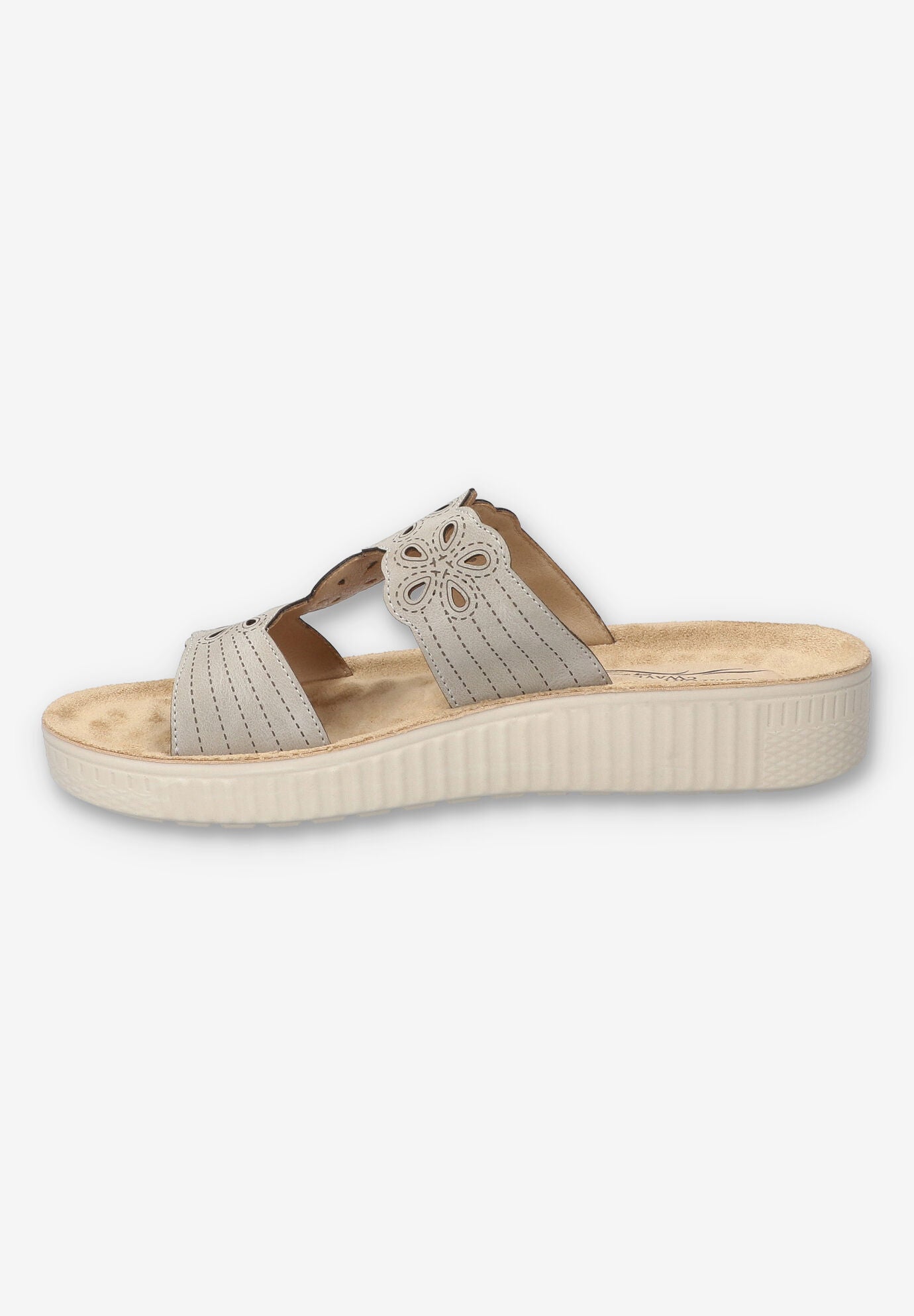 Taj Slide Sandal, GREY, alternate image number 4