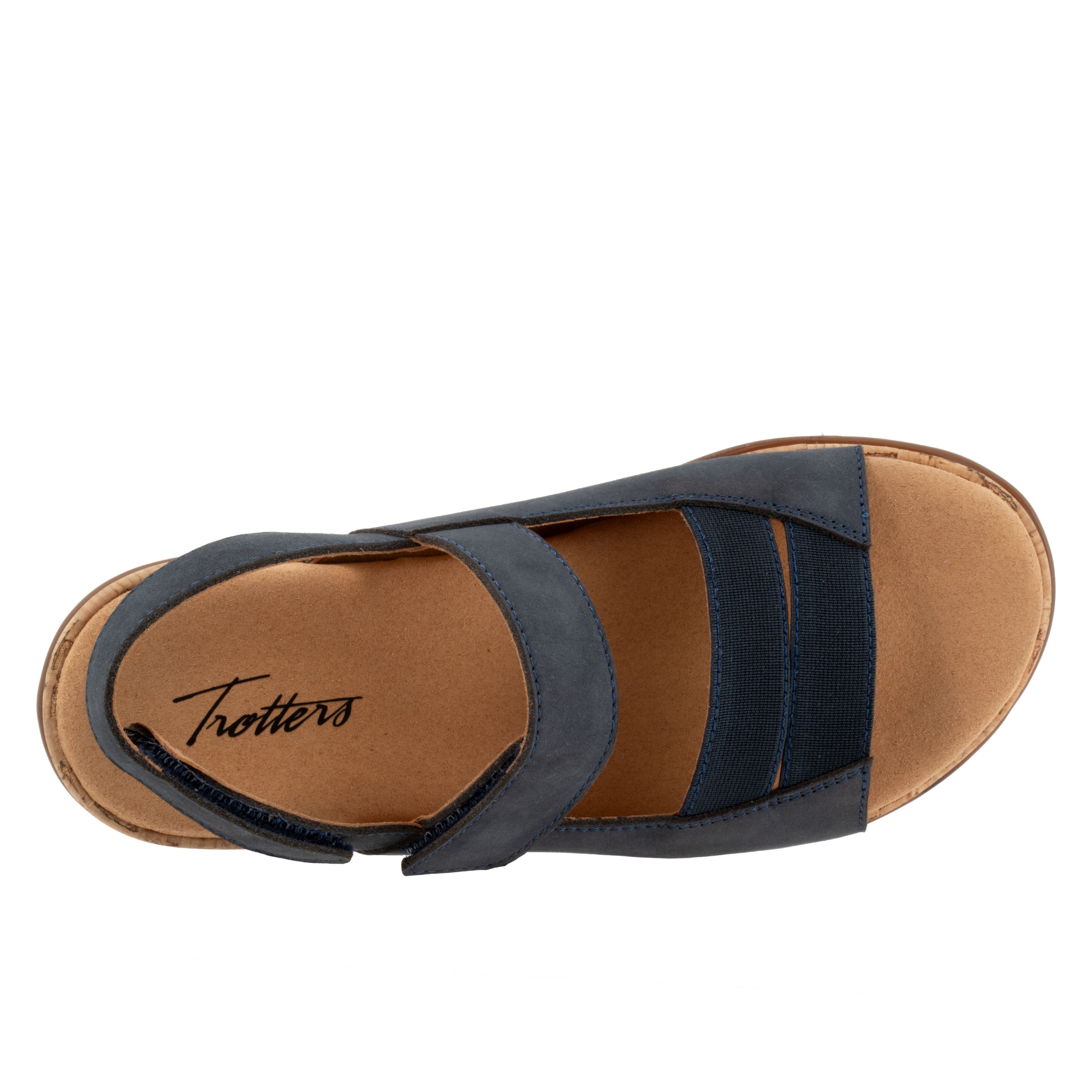Gemini Sandal, NAVY NUBUCK, alternate image number 3