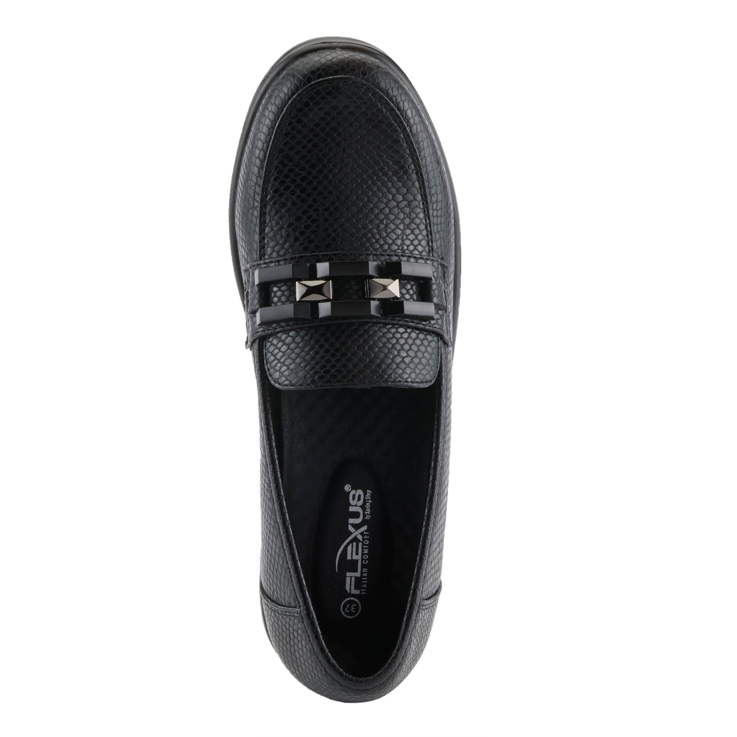 Arisoria Flat Shoes, BLACK, alternate image number 3
