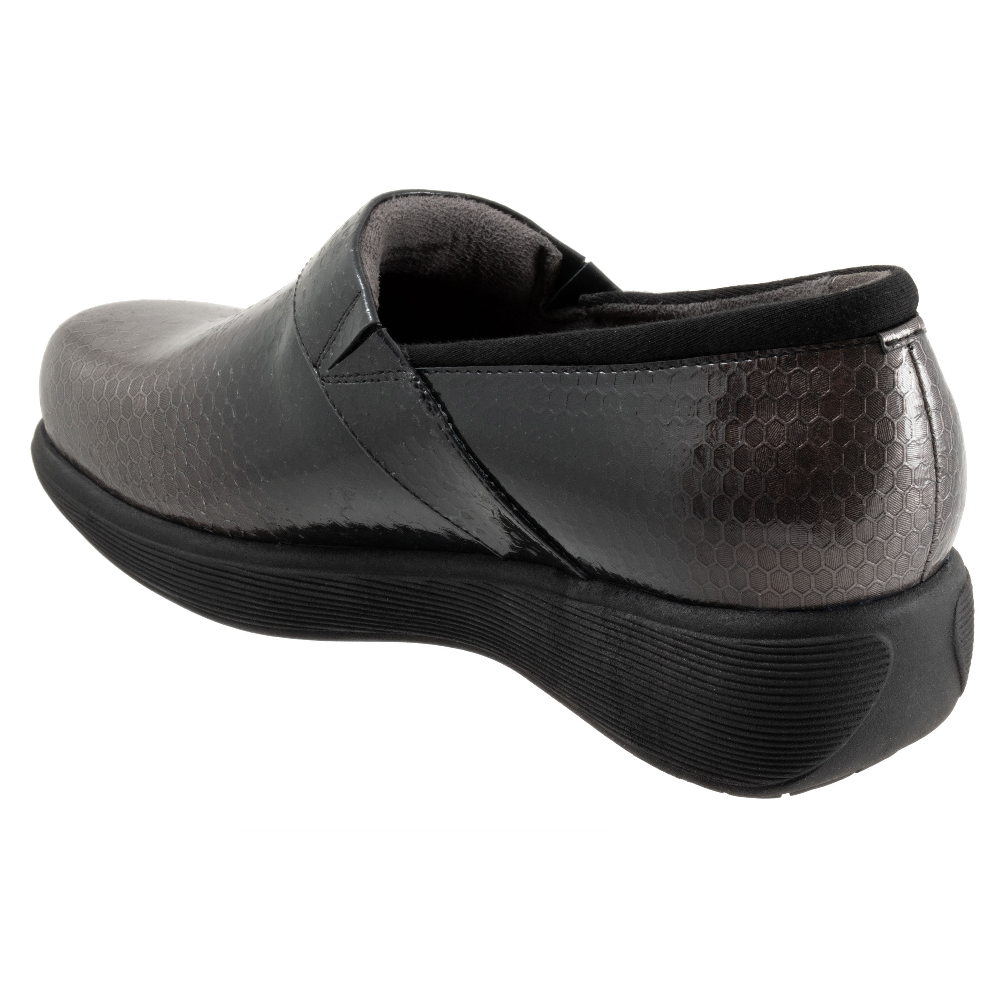 Meredith Sport Clog, BLACK EMBOSSED, on-hover image number 1