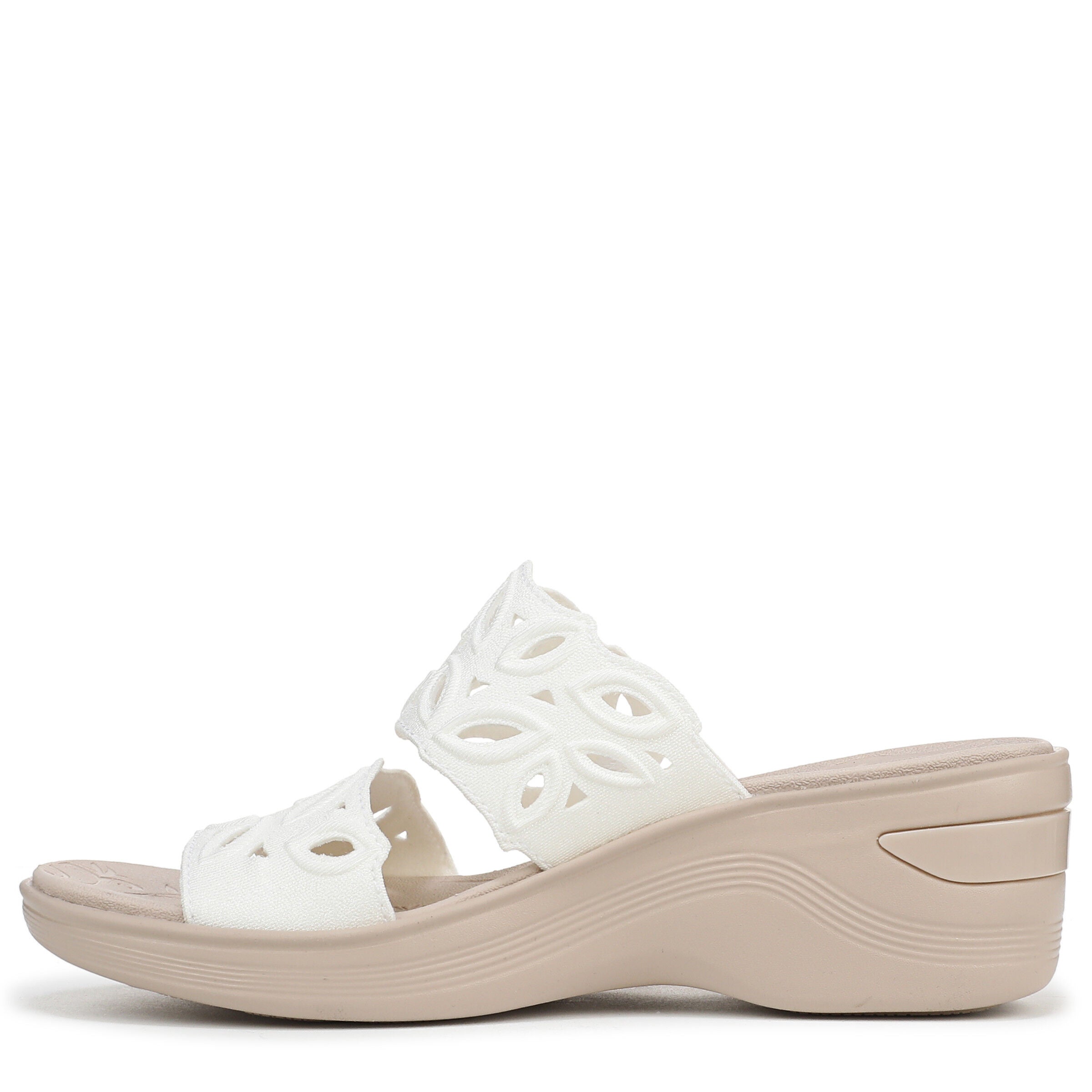 Delight Slip-On Comfort Sandal, WHITE FABRIC, alternate image number 5