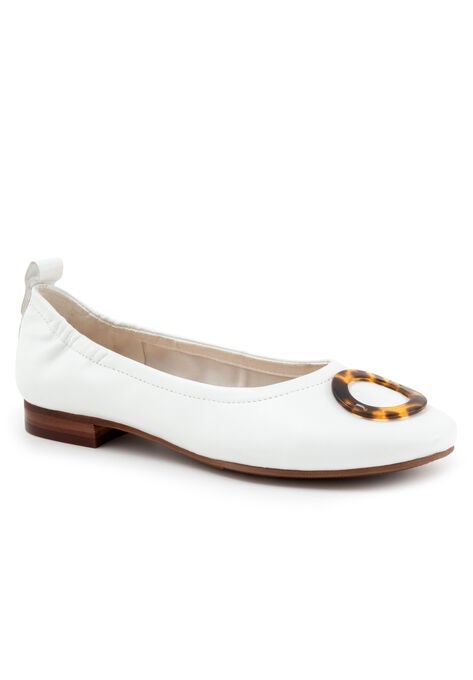 Gia Ornament Flat, WHITE, hi-res image number null