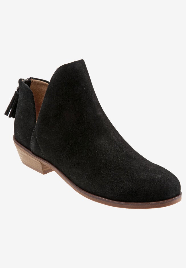 Rylee Bootie , BLACK SUEDE, hi-res image number 0