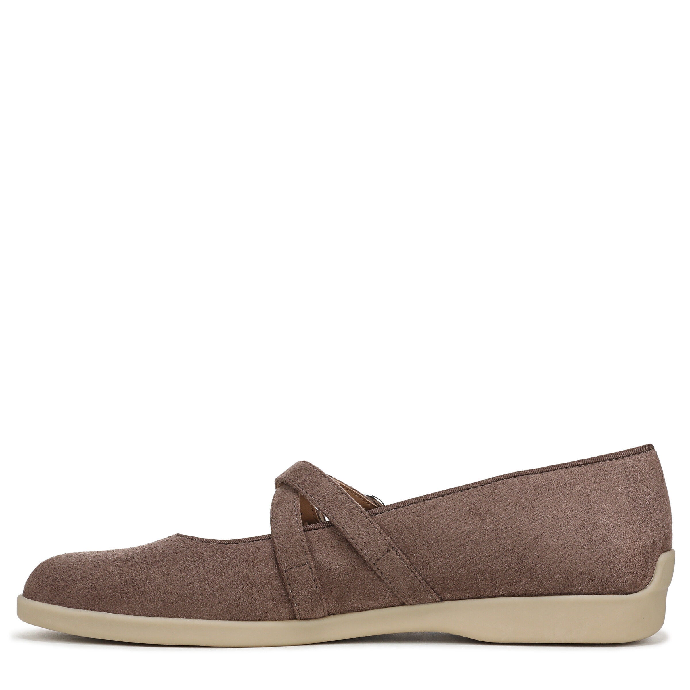 Marnie Mary Jane Flat, MOCHA BROWN SUEDE, alternate image number 5
