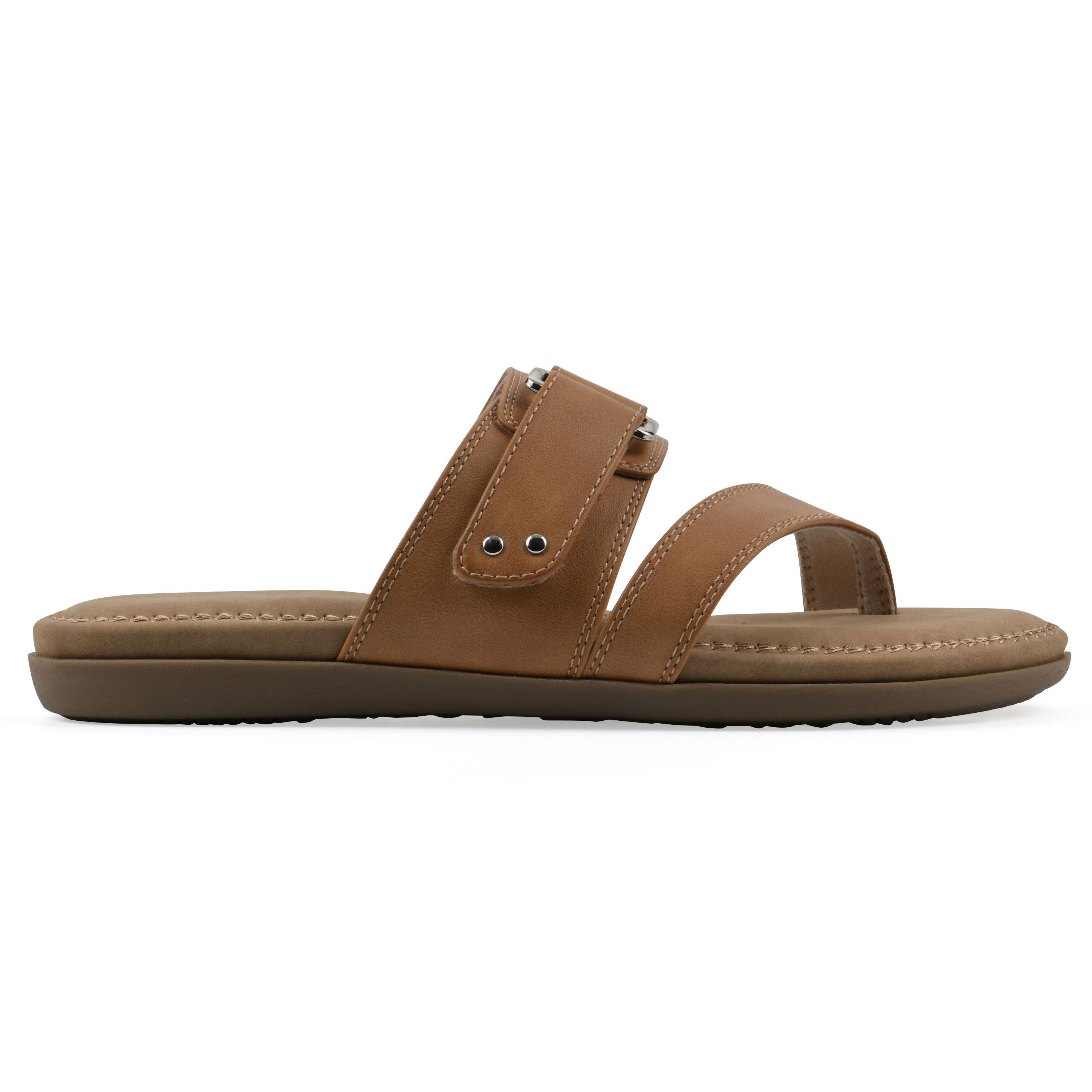 Fancify Slide Sandal, NATURAL SMOOT, alternate image number 2