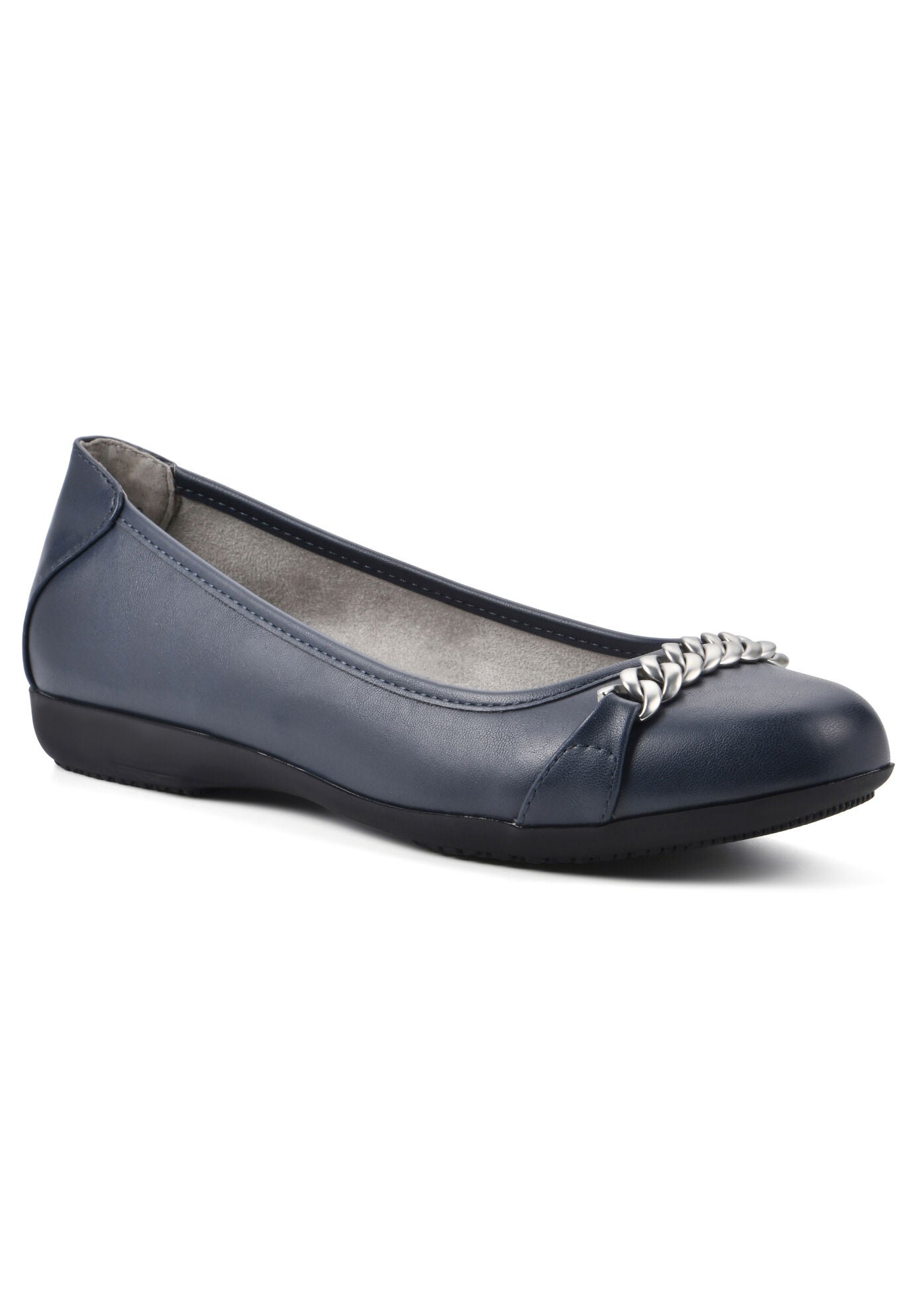 Charmed Flat, NAVY SMOOTH, hi-res image number 0