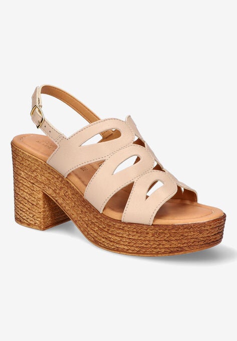 Pri-Italy Sandals, NUDE LEATHER, hi-res image number null