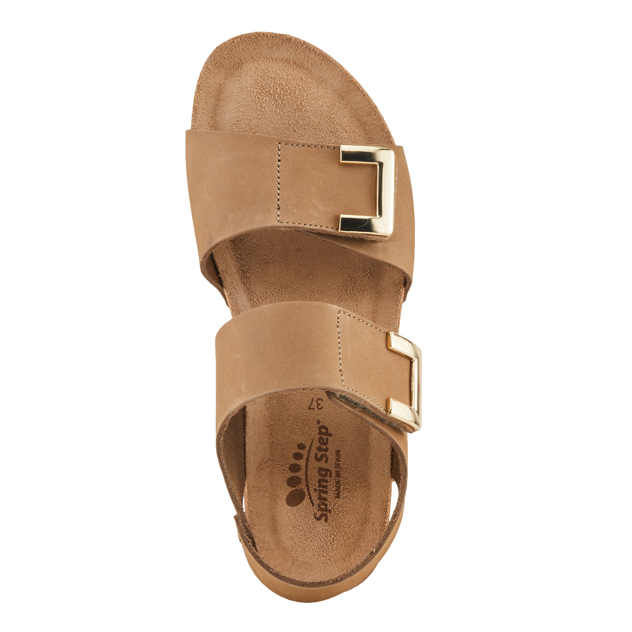 Oakland Sandal, TAN NUBUCK, alternate image number 3