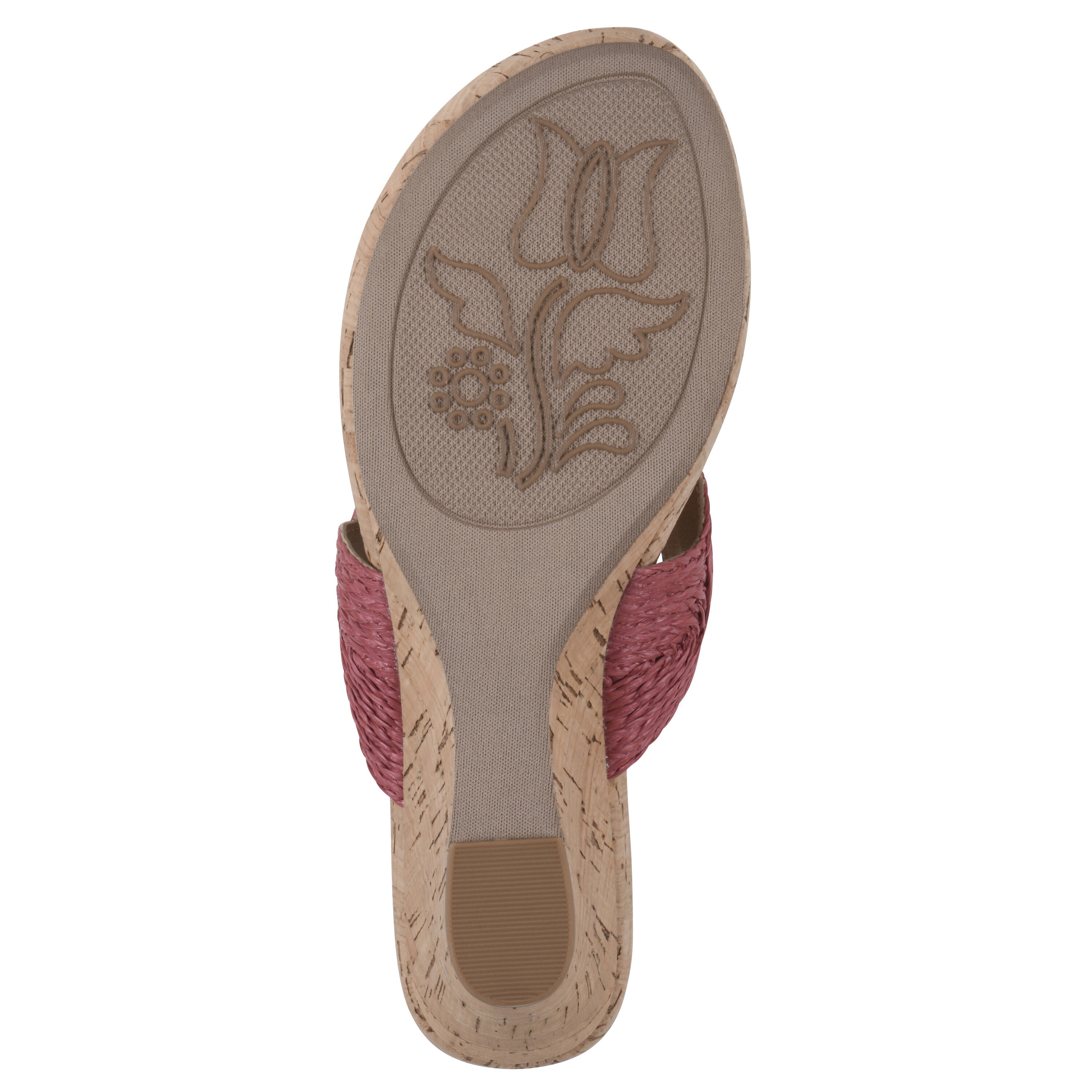 Affogato Wedge Sandal, RASPBERRY SMOOTH, alternate image number 5