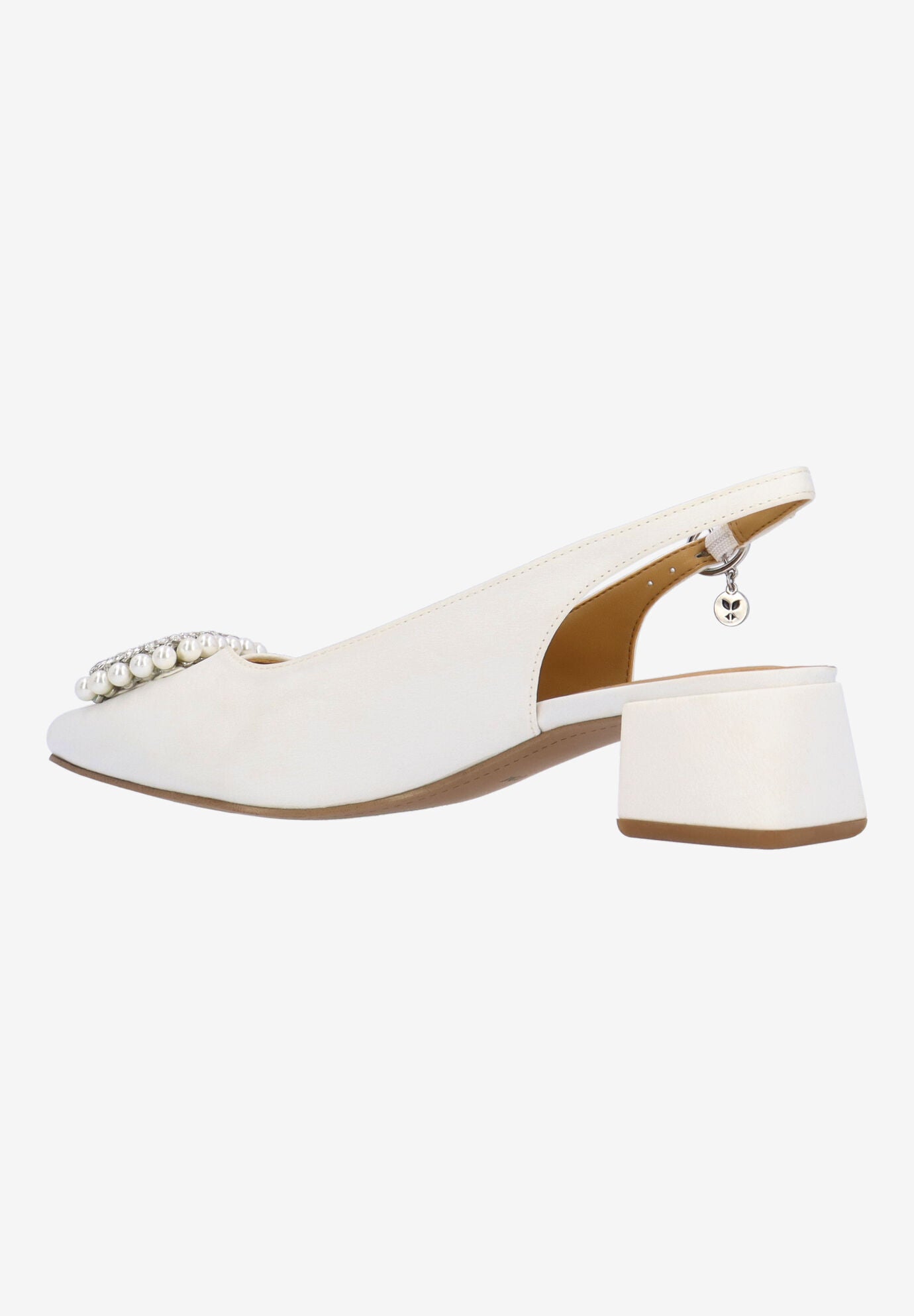 Eudora SlingbackPump, WHITE, alternate image number 5
