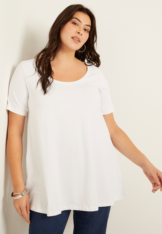 Short-Sleeve Swing One + Only Tunic