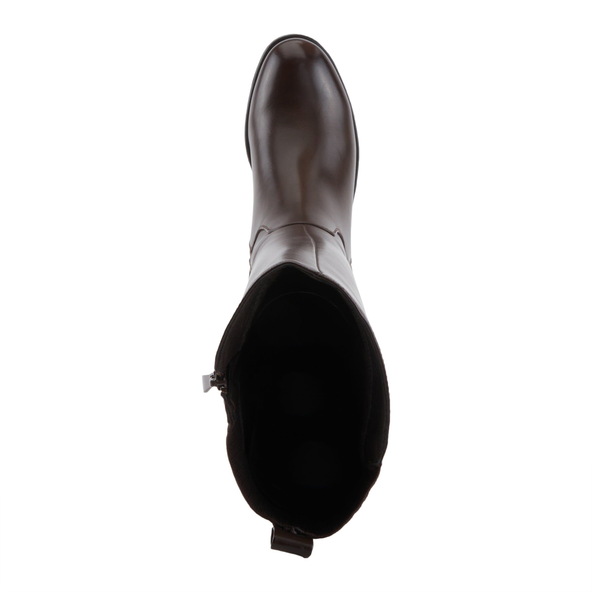 Papina Knee High Tall Boot, DARK BROWN, alternate image number 3