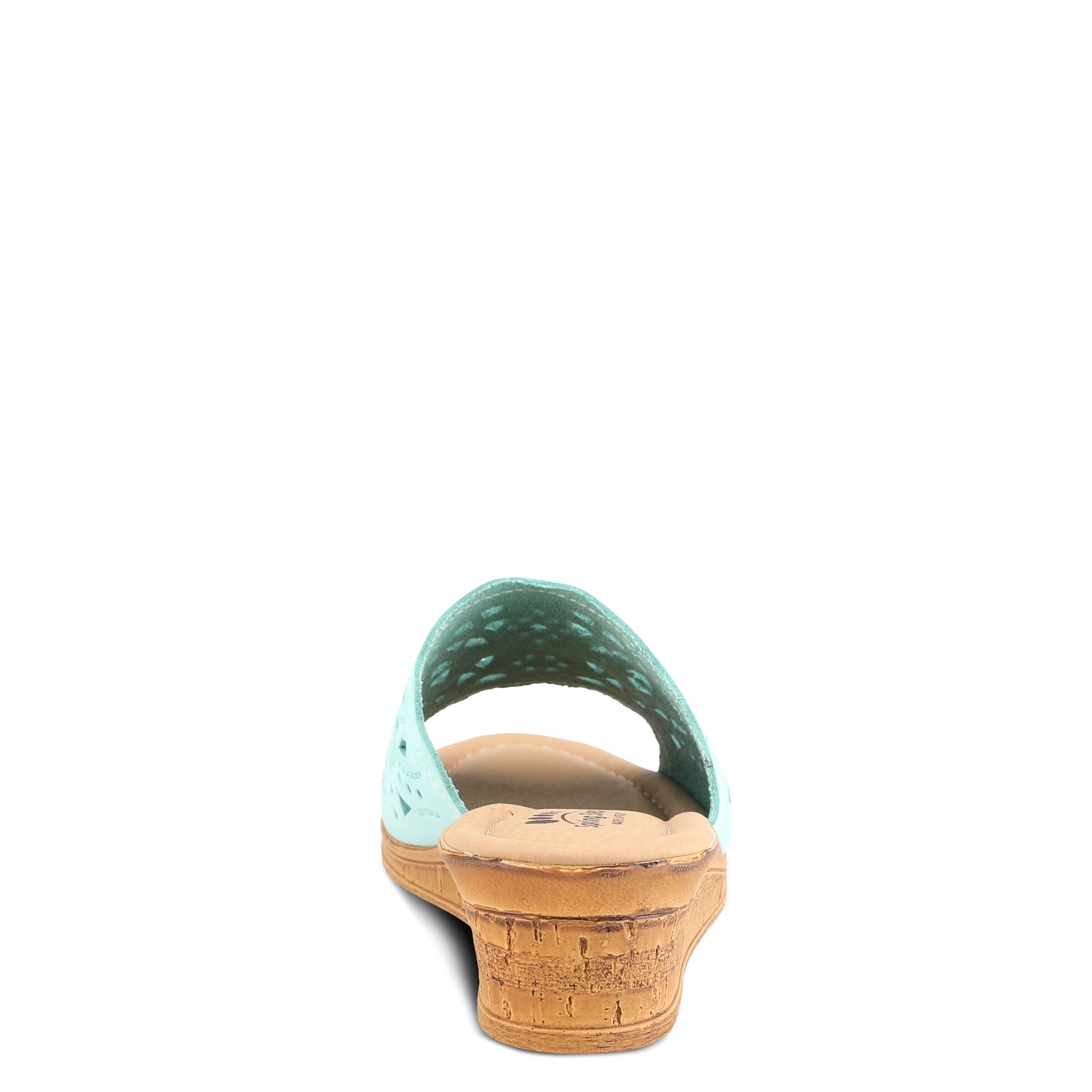 Estella Sandal, MINT GREEN NUBUCK, alternate image number 4